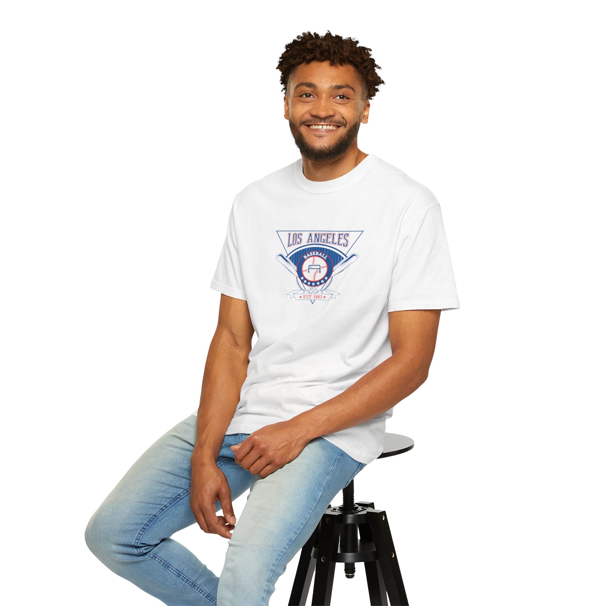 Los Angeles Baseball Vintage Logo T-Shirt