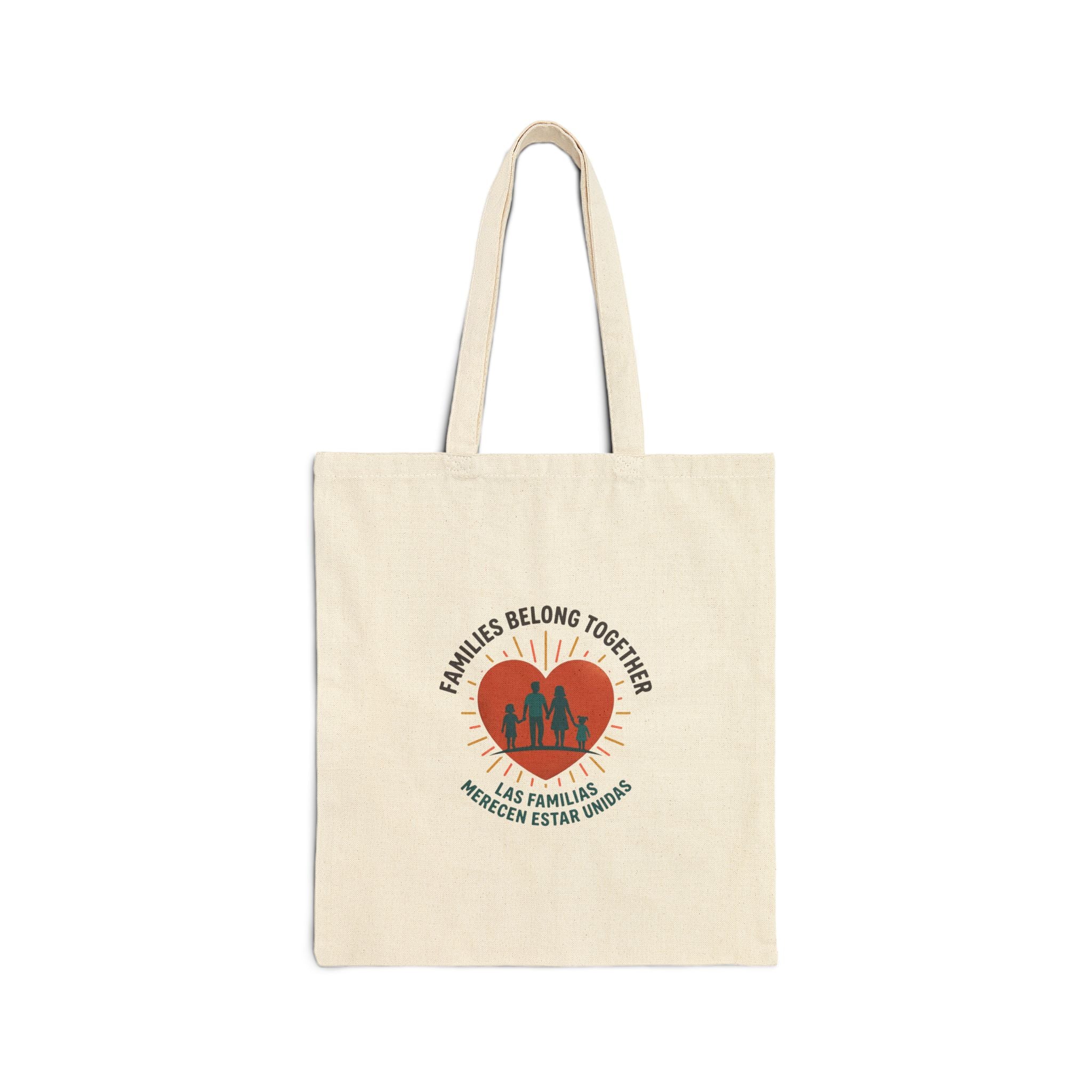 Families Belong Together Tote | family unity, solidaridad, immigrant rights