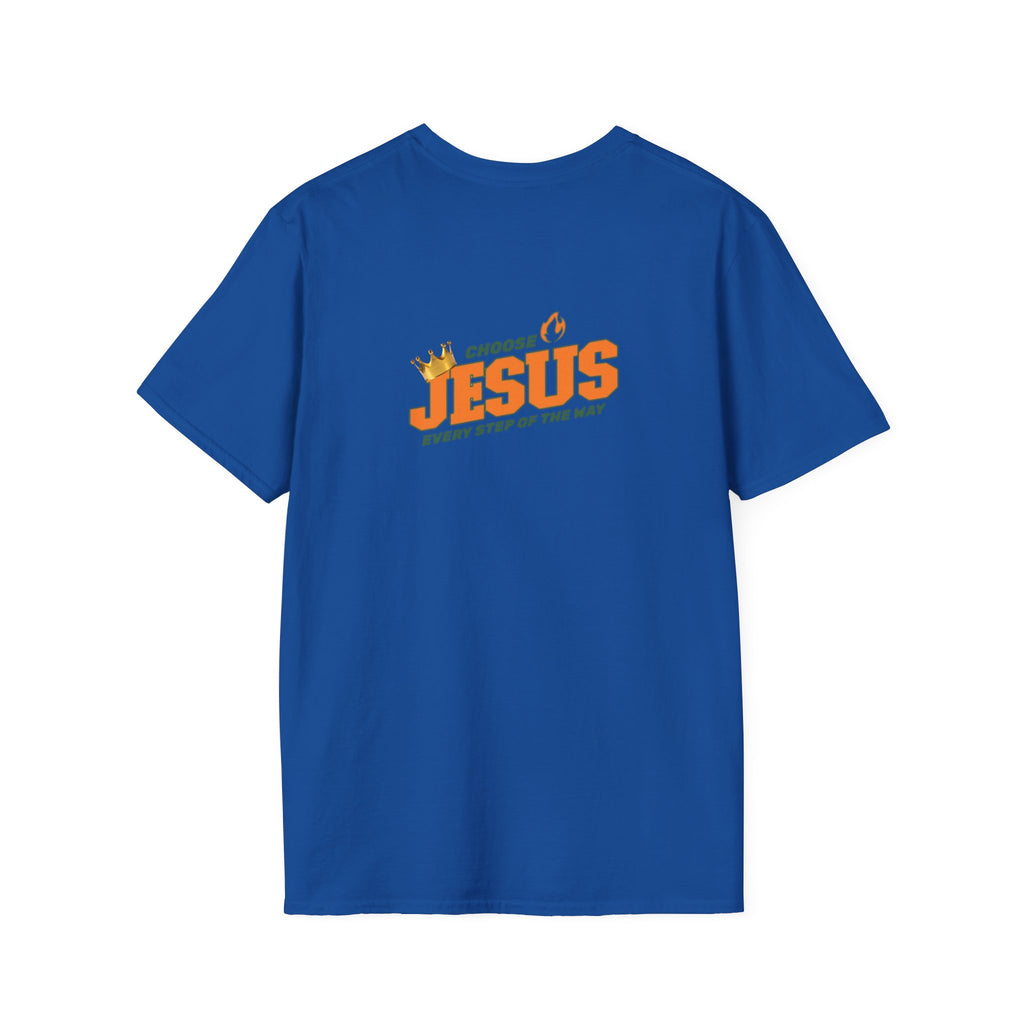 Religious T-Shirt: "Choose Jesus" Inspirational Tee – Every Step of the Way