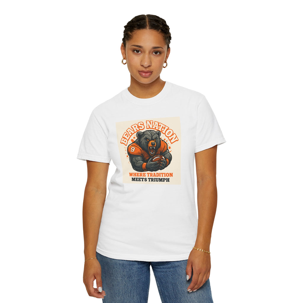 Bears Nation T-Shirt — 'Where Tradition Meets Triumph' Football Tee