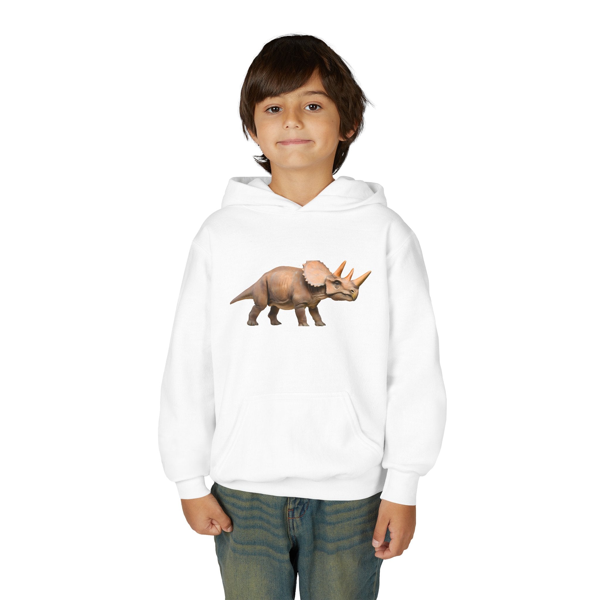 Dino Era Youth Hoodie — Kids' Dinosaur Graphic Sweatshirt