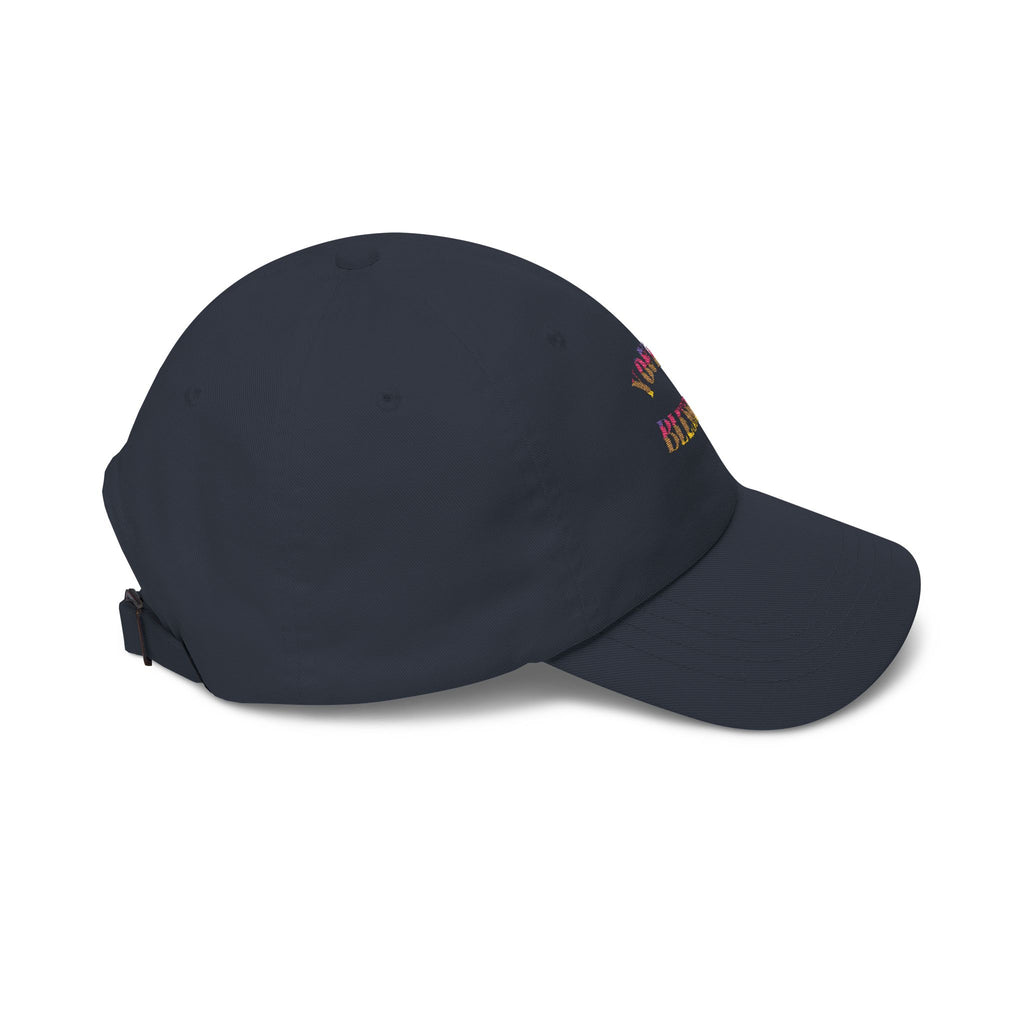 Dad Cap — "You're Blessed!" Embroidered Floral Script Baseball Hat