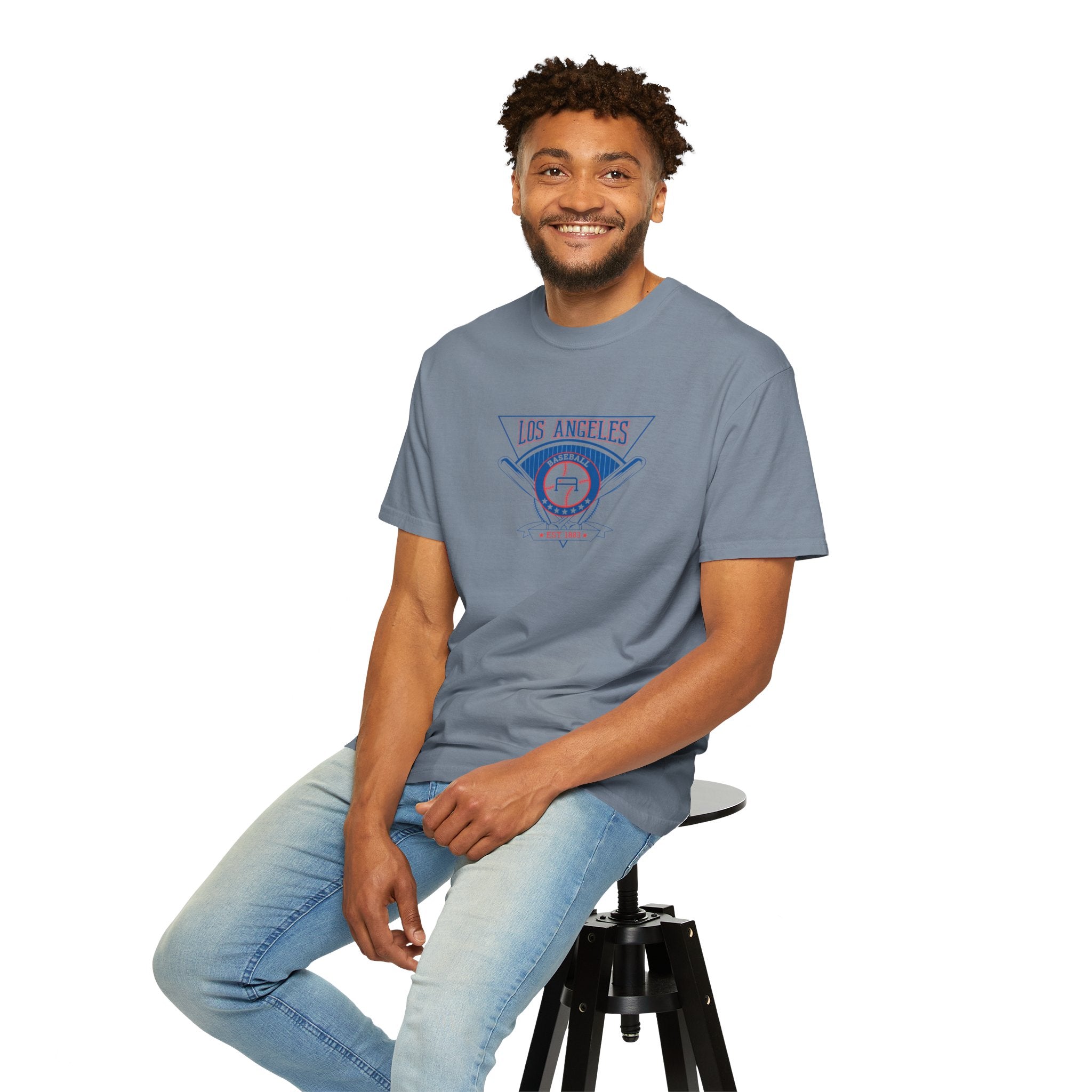 Los Angeles Baseball Vintage Logo T-Shirt