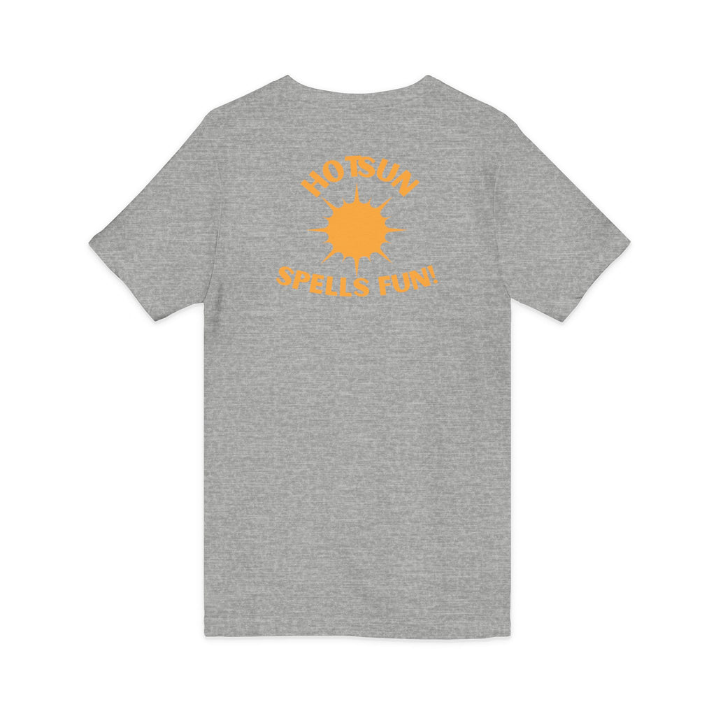 Hotsun Spells Fun! V-Neck Tee