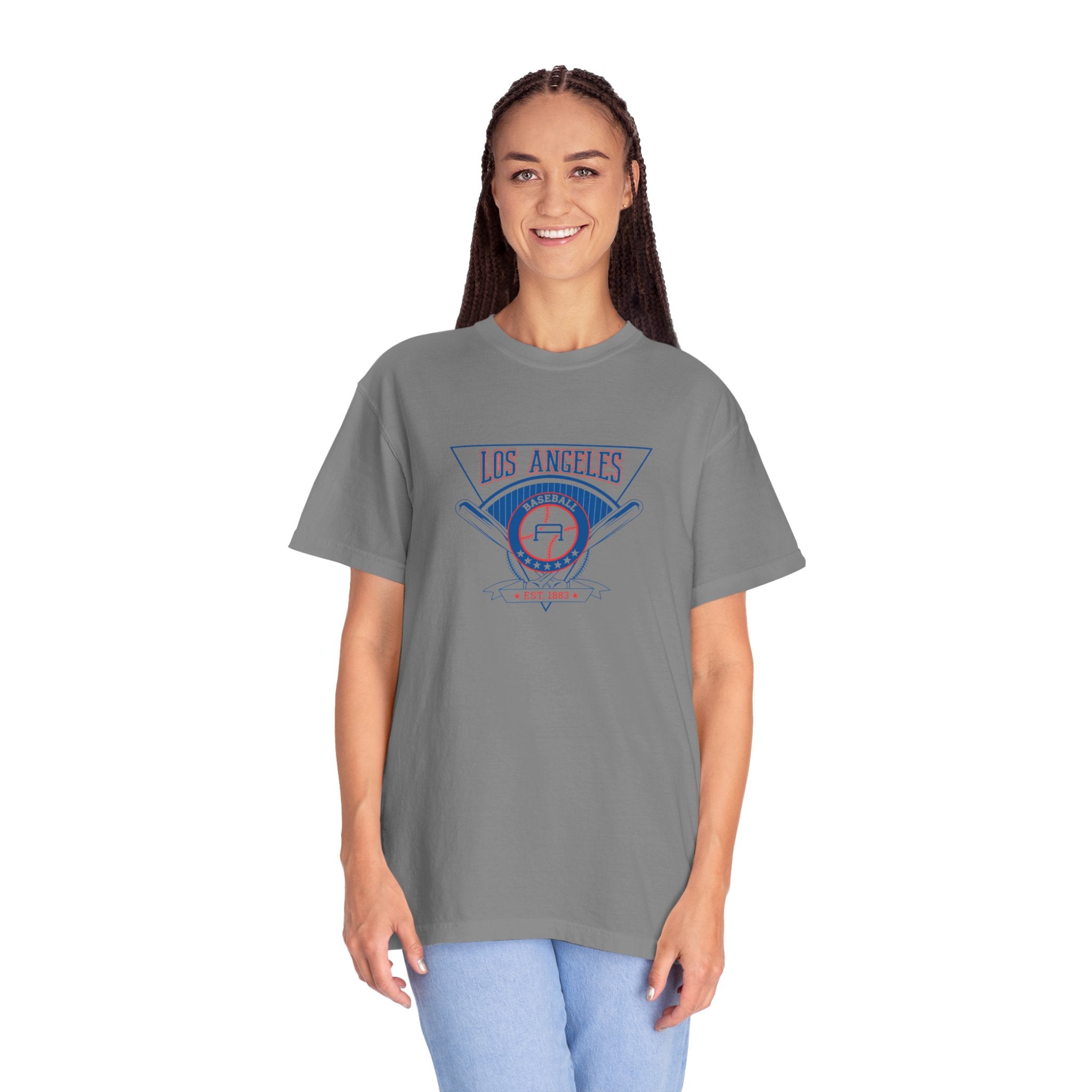Los Angeles Baseball Vintage Logo T-Shirt