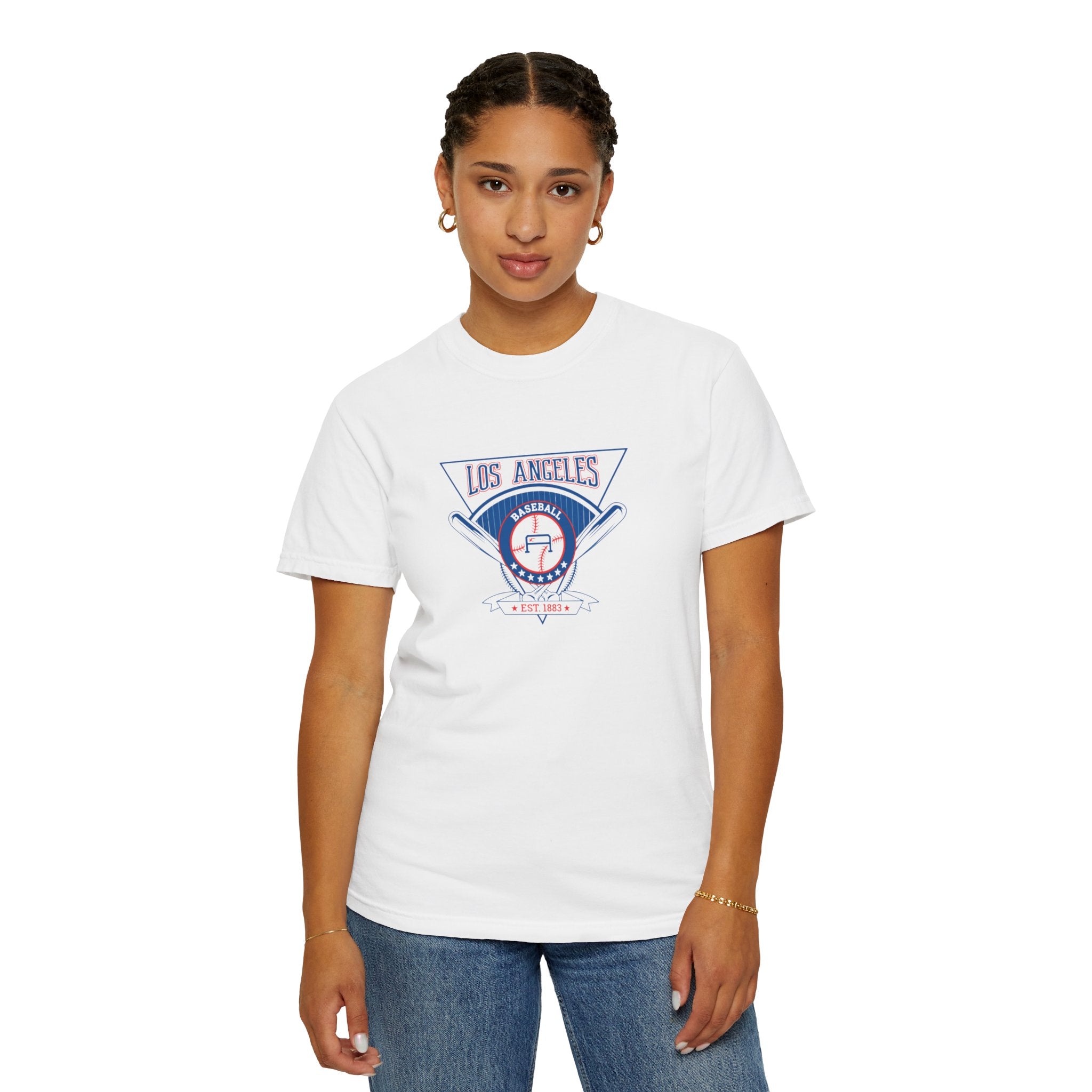 Los Angeles Baseball Vintage Logo T-Shirt