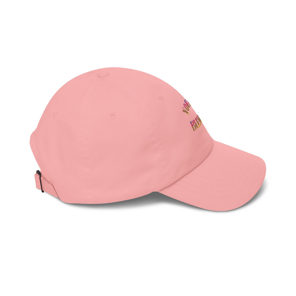Dad Cap — "You're Blessed!" Embroidered Floral Script Baseball Hat