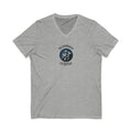 Silverback Strong V-Neck Tee — "Forever My Crew" Gorilla Tribute Shirt