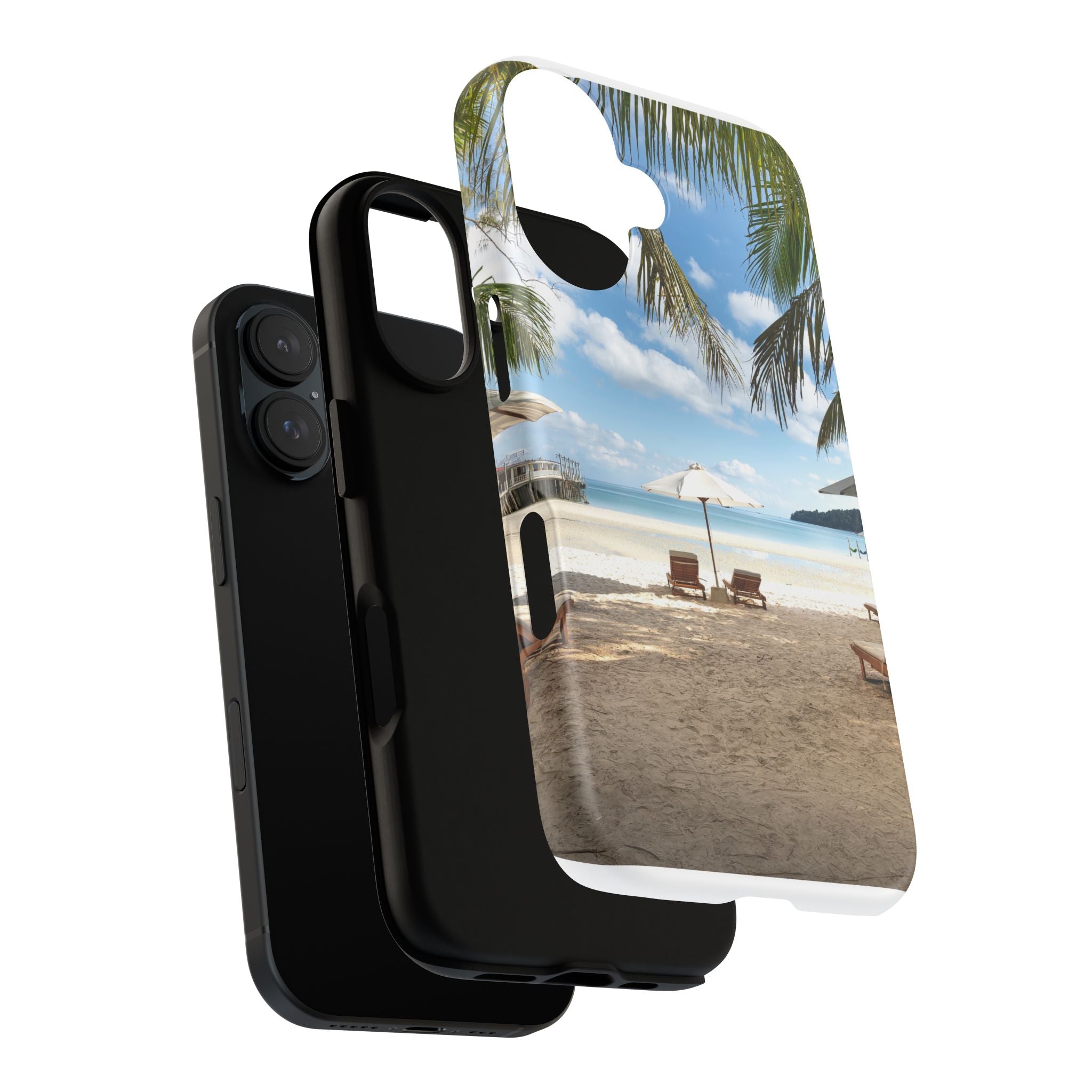 Tough Cases Beach Vibes Phone Case — sandy beach and quiet breezes