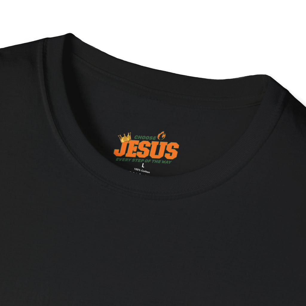 Religious T-Shirt: "Choose Jesus" Inspirational Tee – Every Step of the Way