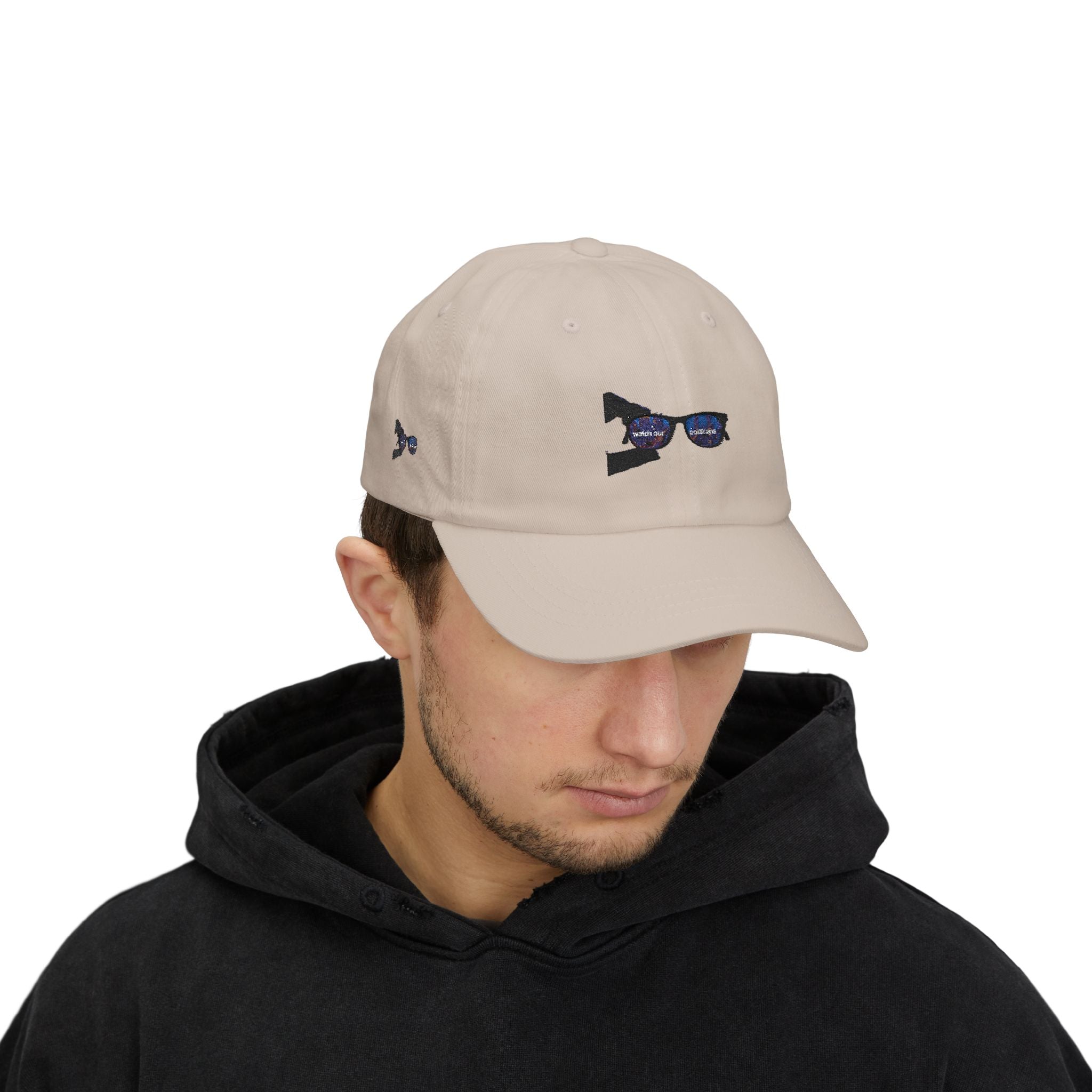 Embroidered Sunglasses Dad Cap — Classic Casual Baseball Hat