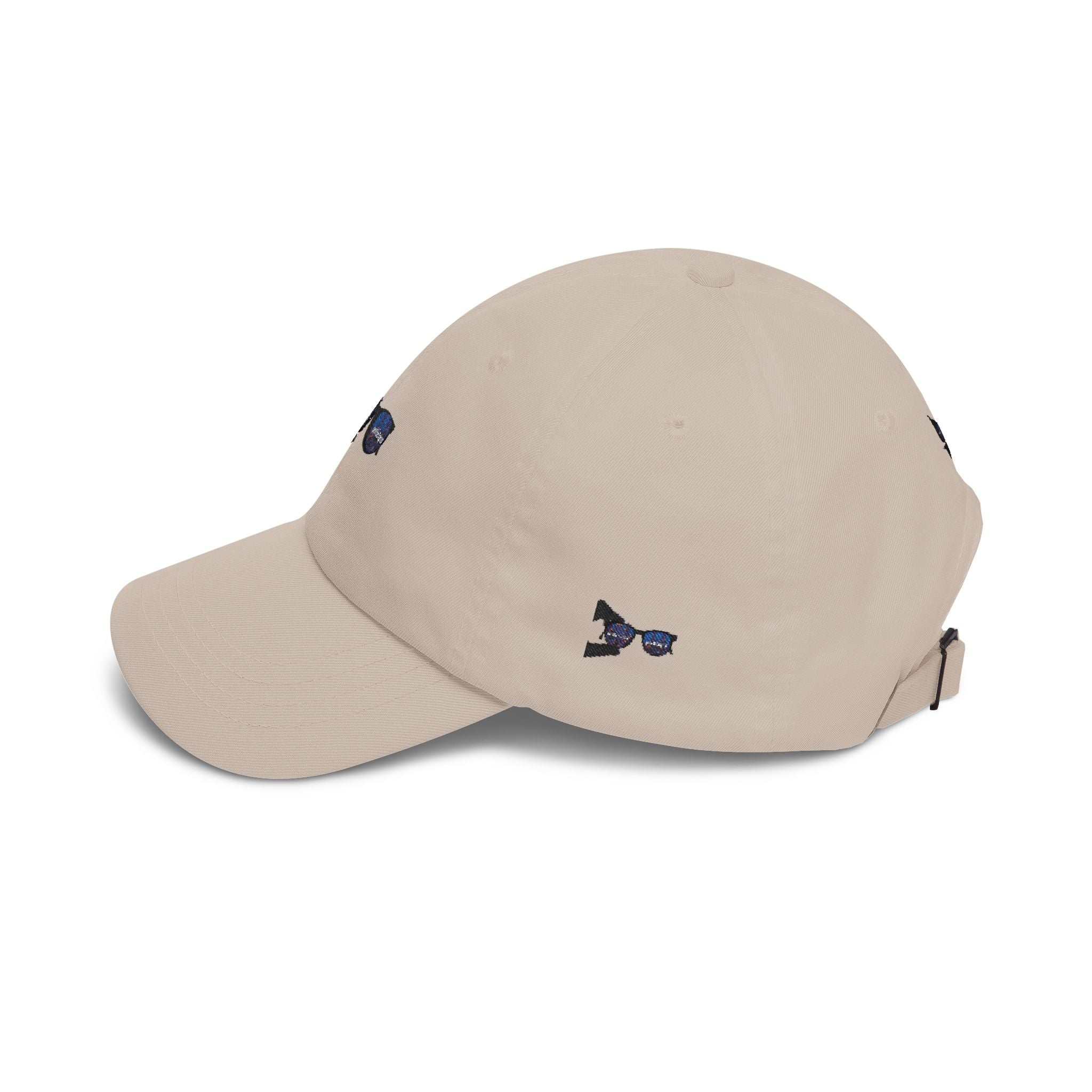 Embroidered Sunglasses Dad Cap — Classic Casual Baseball Hat