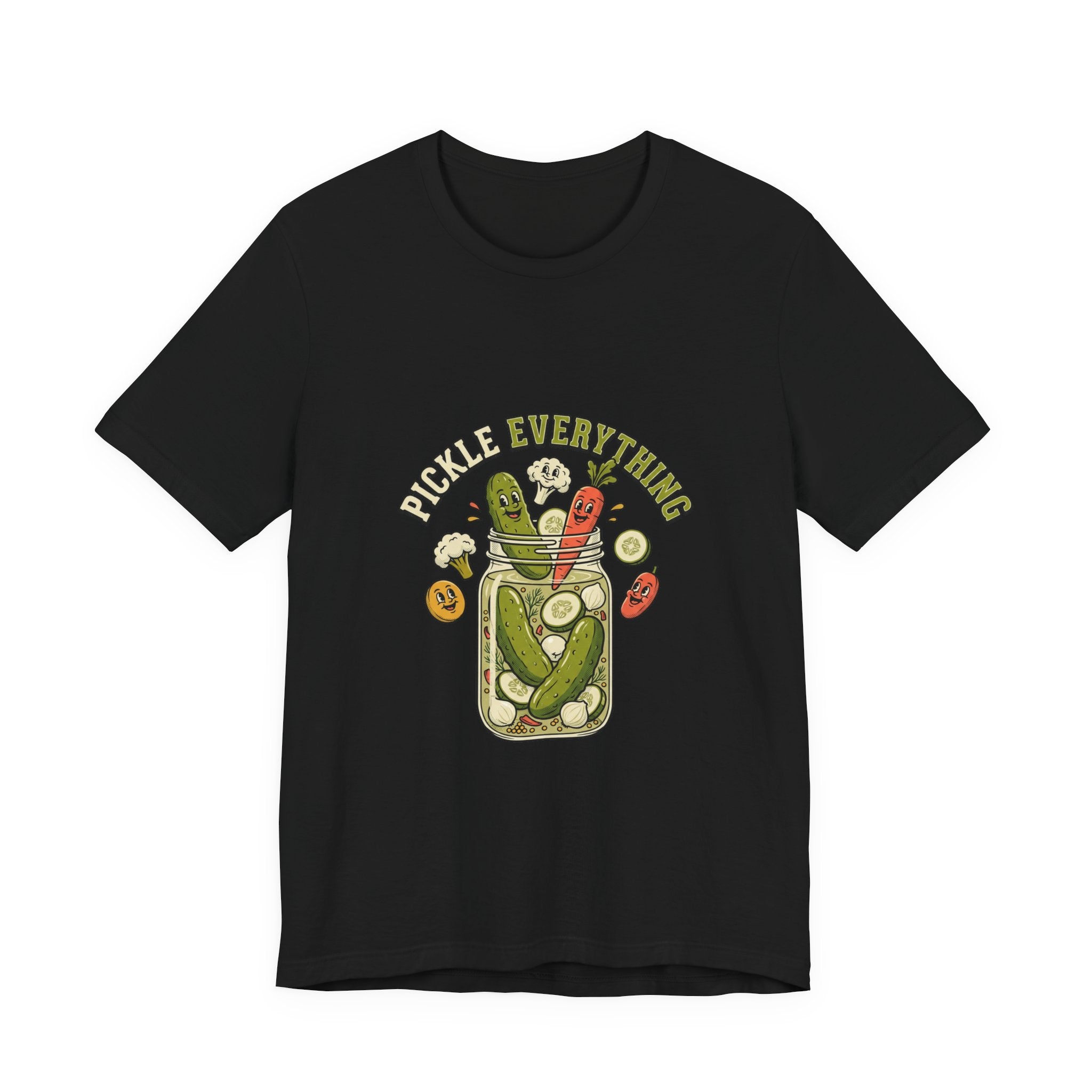 Pickle Everything Jar Tee | pickle shirt, brine design