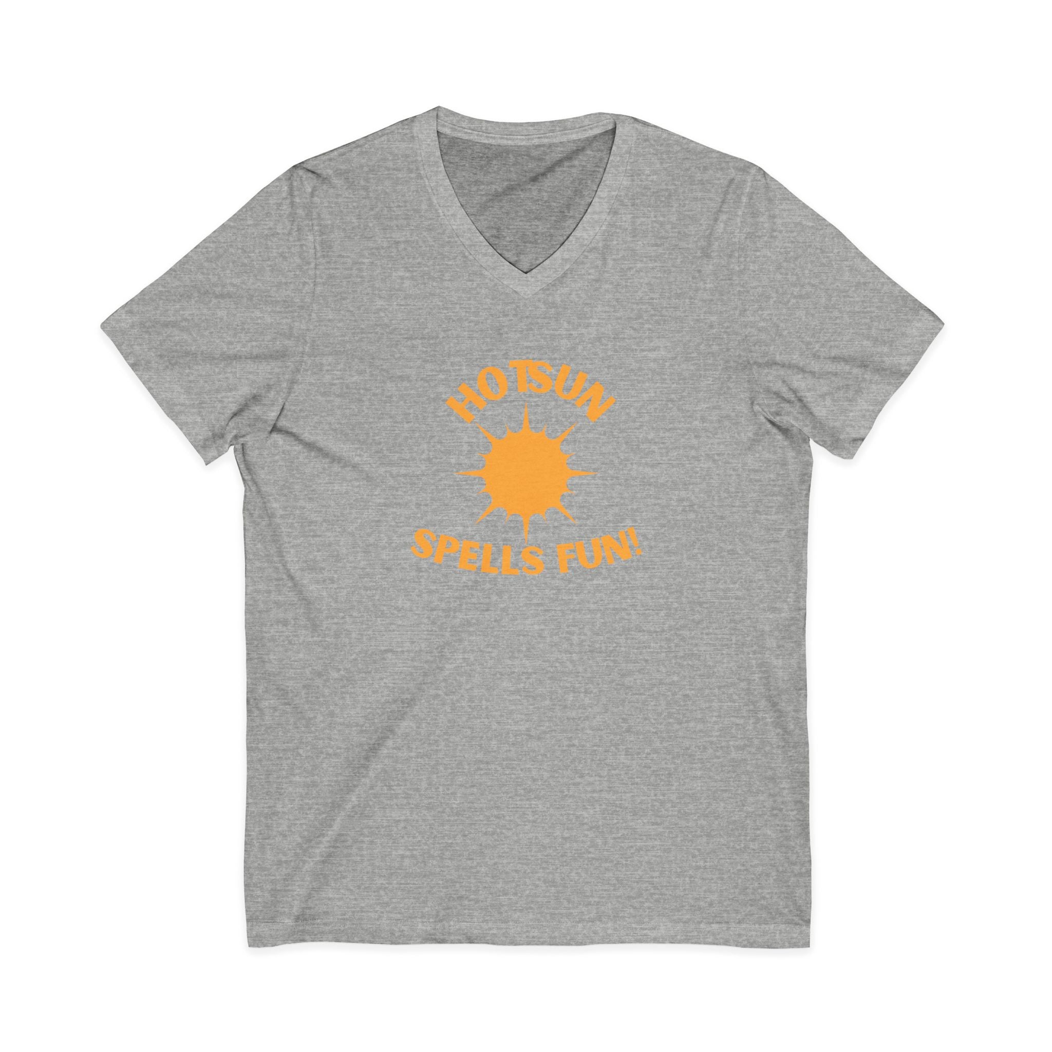 Hotsun Spells Fun! V-Neck Tee