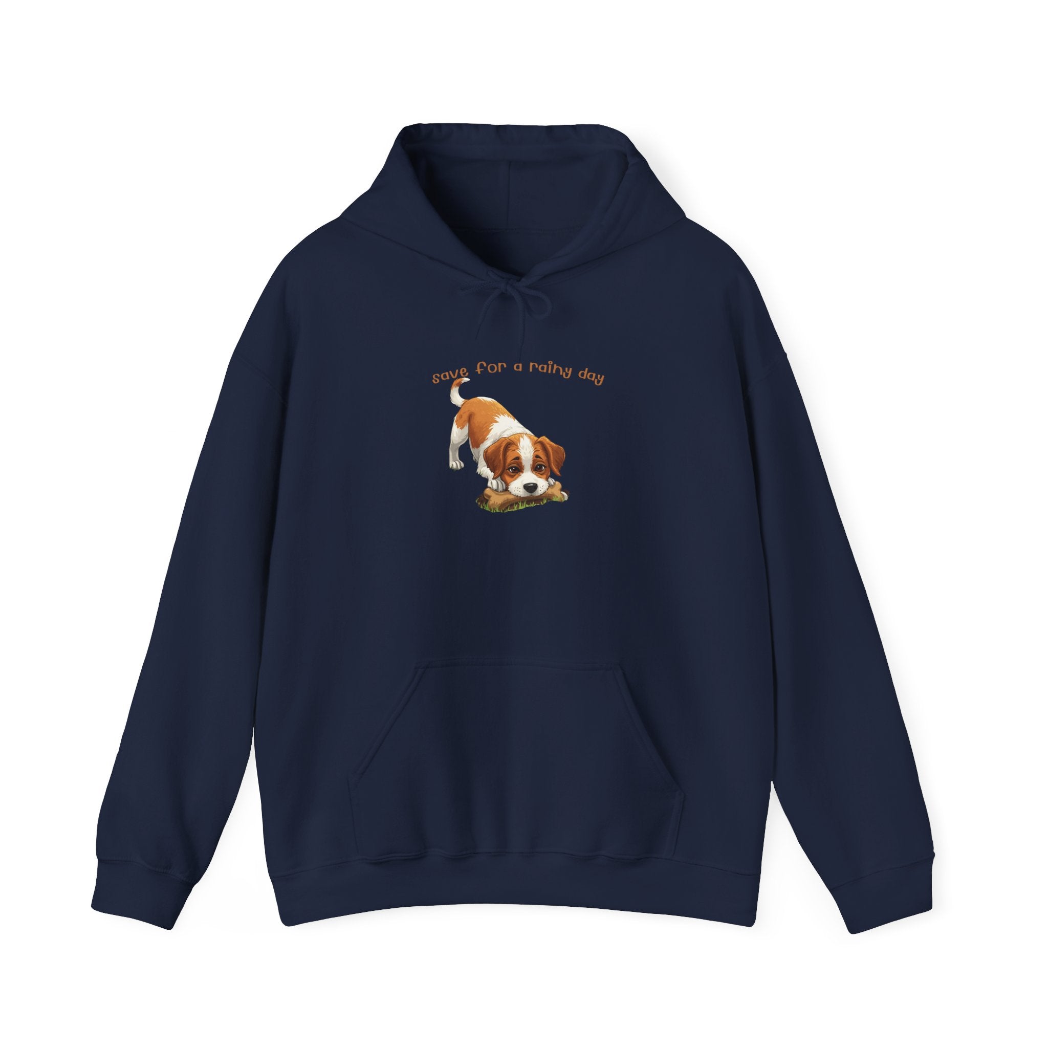 Cute Puppy Hoodie – "Down For A Netflix Day" Cozy Dog Sweatshirt