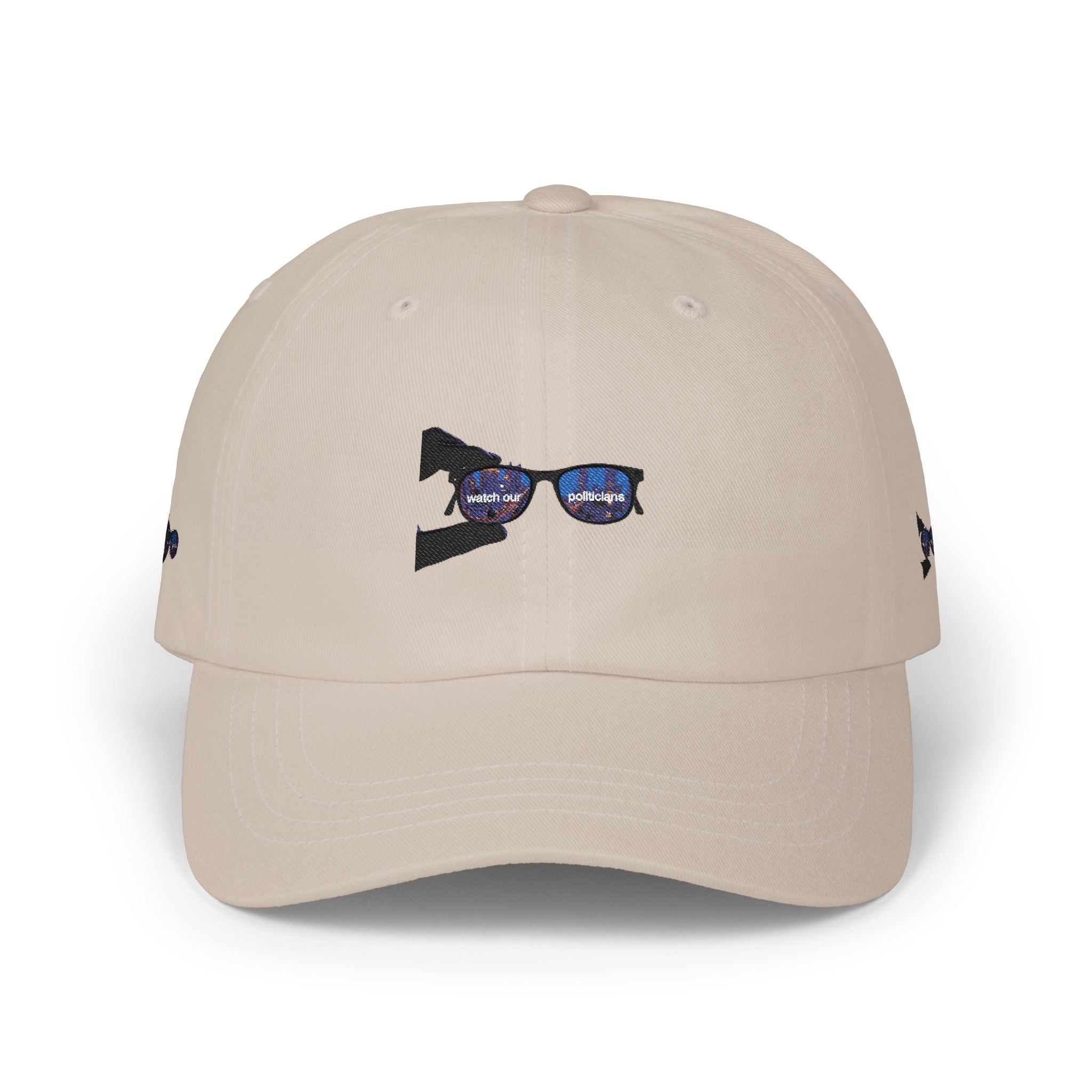 Embroidered Sunglasses Dad Cap — Classic Casual Baseball Hat