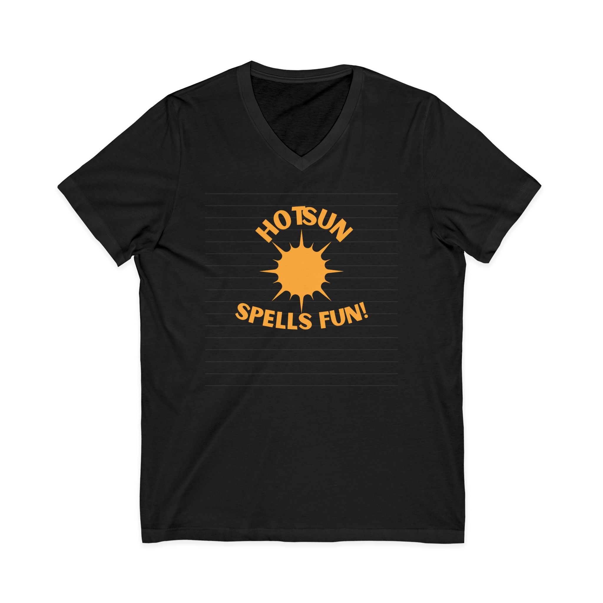 Hotsun Spells Fun! V-Neck Tee