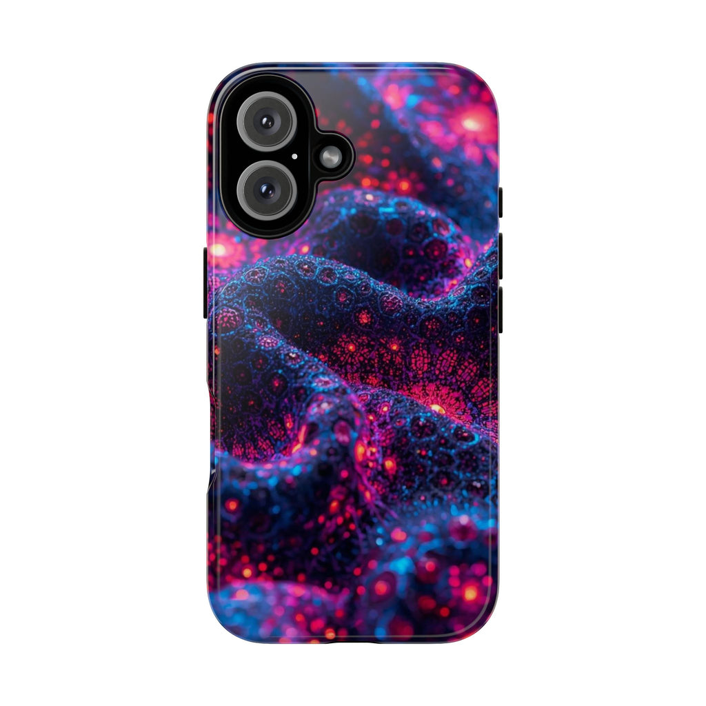 Phone Case — Neon Galaxy Abstract Protective Tough Case