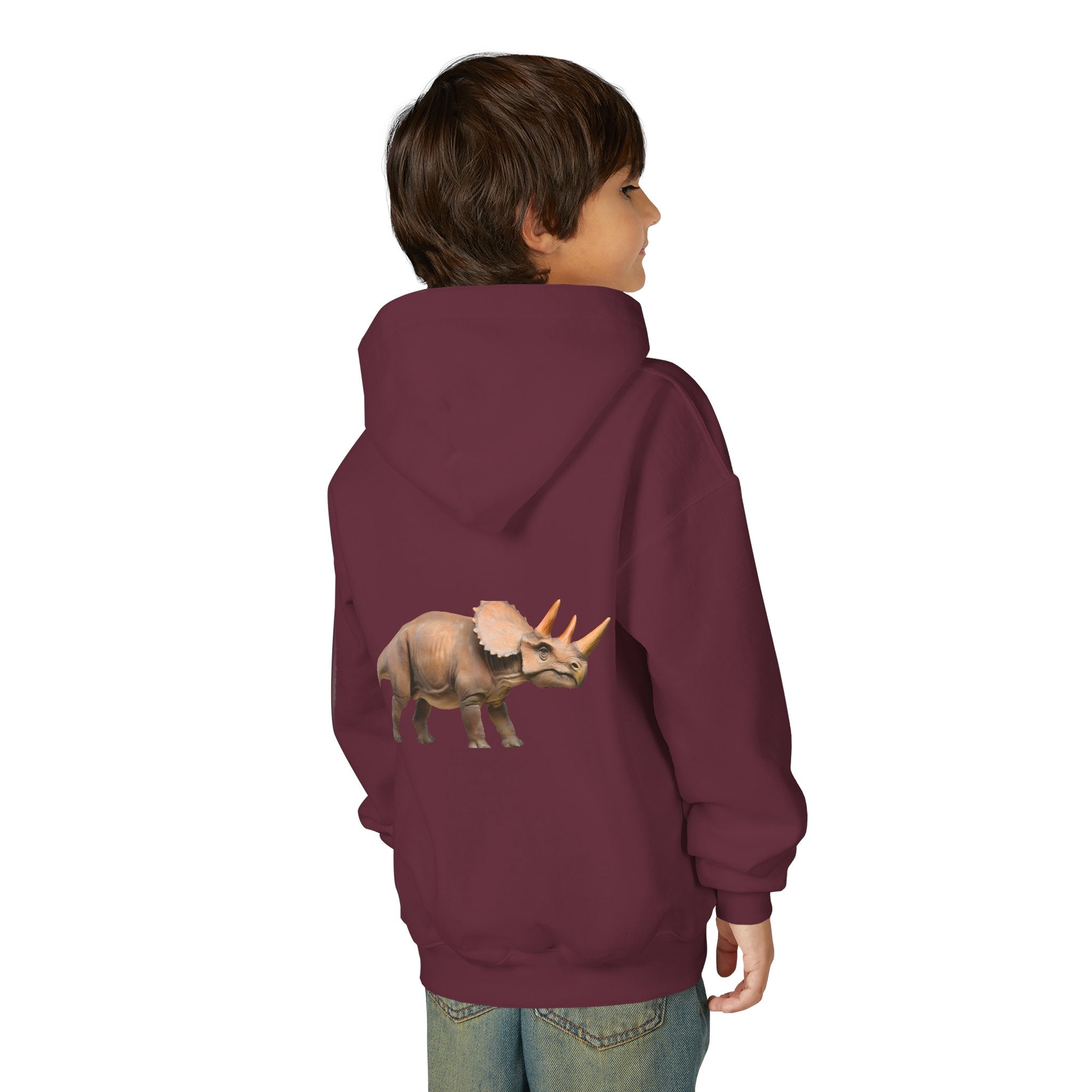 Dino Era Youth Hoodie — Kids' Dinosaur Graphic Sweatshirt