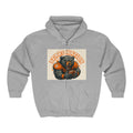 Bears Nation Full-Zip Hoodie — Grizzly Football Fan Zip-Up