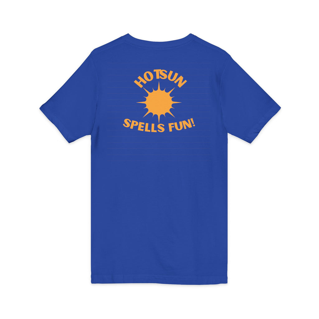 Hotsun Spells Fun! V-Neck Tee
