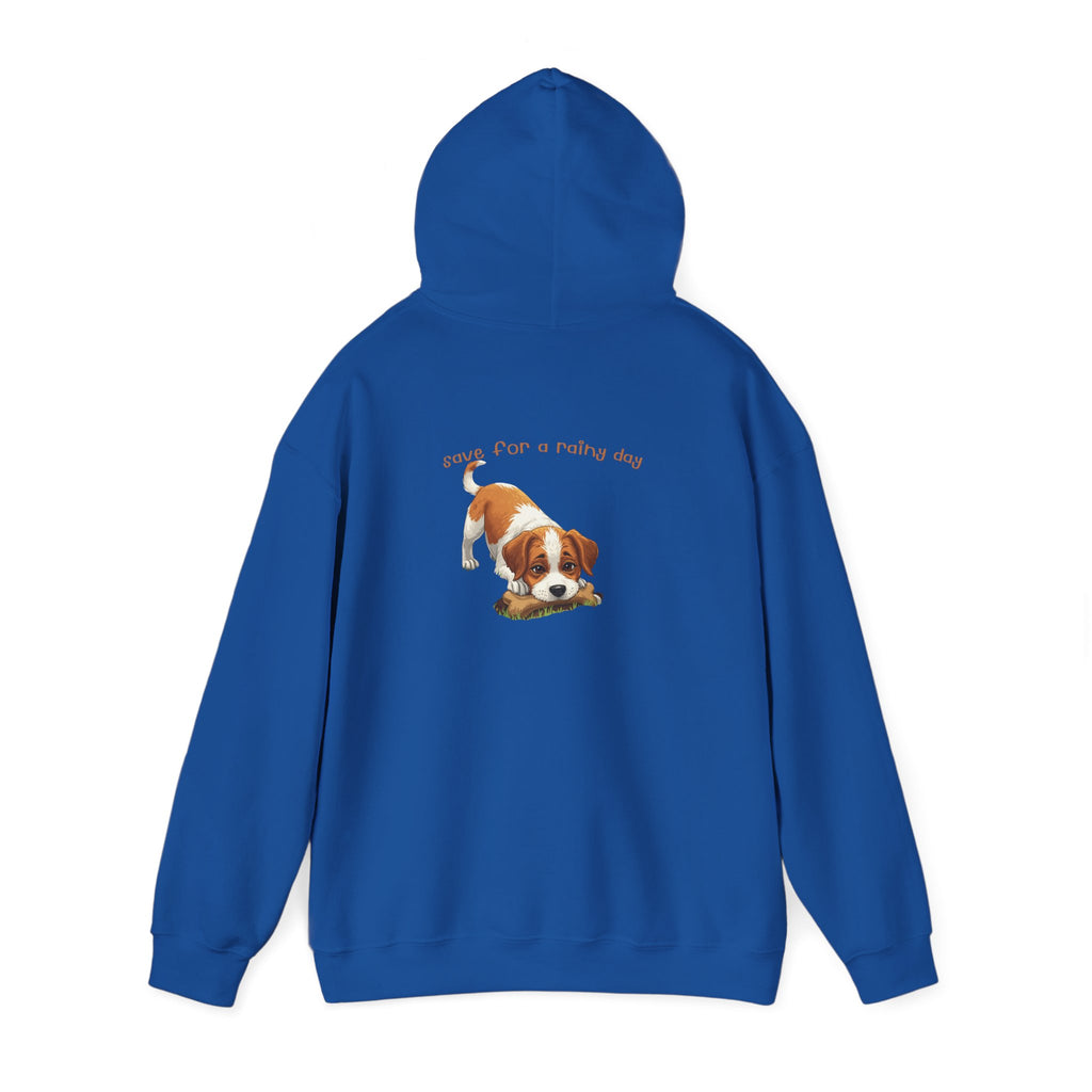 Cute Puppy Hoodie – "Down For A Netflix Day" Cozy Dog Sweatshirt