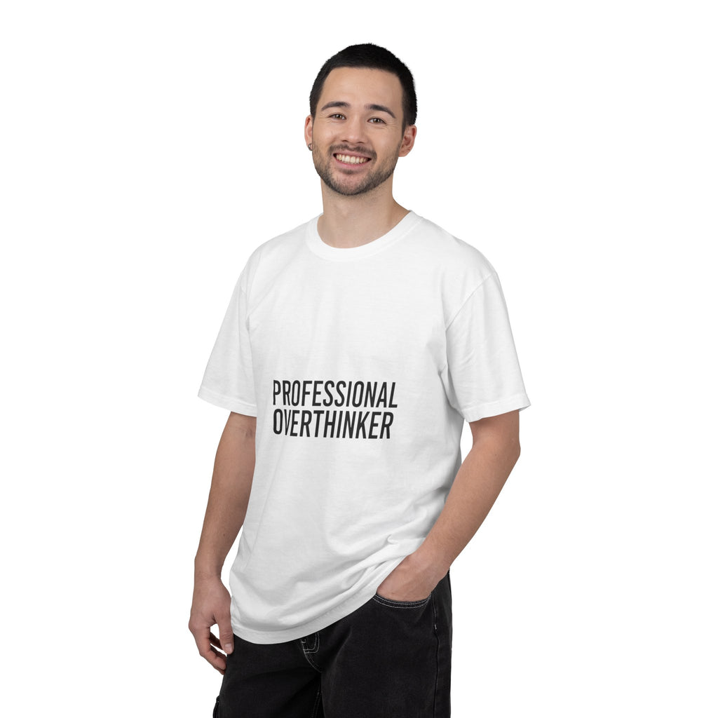 T-Shirt — "Professional Overthinker" Graphic Tee