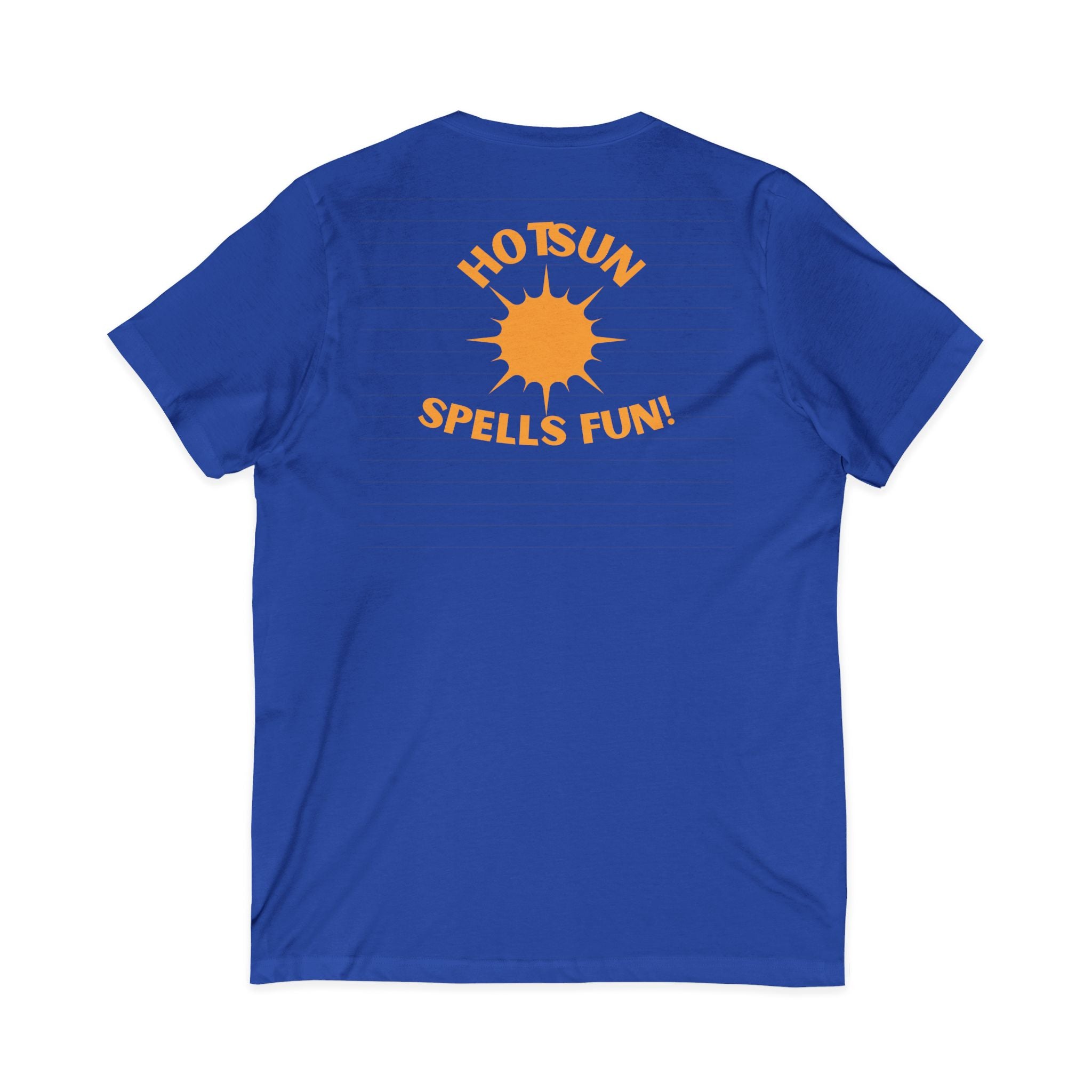 Hotsun Spells Fun! V-Neck Tee