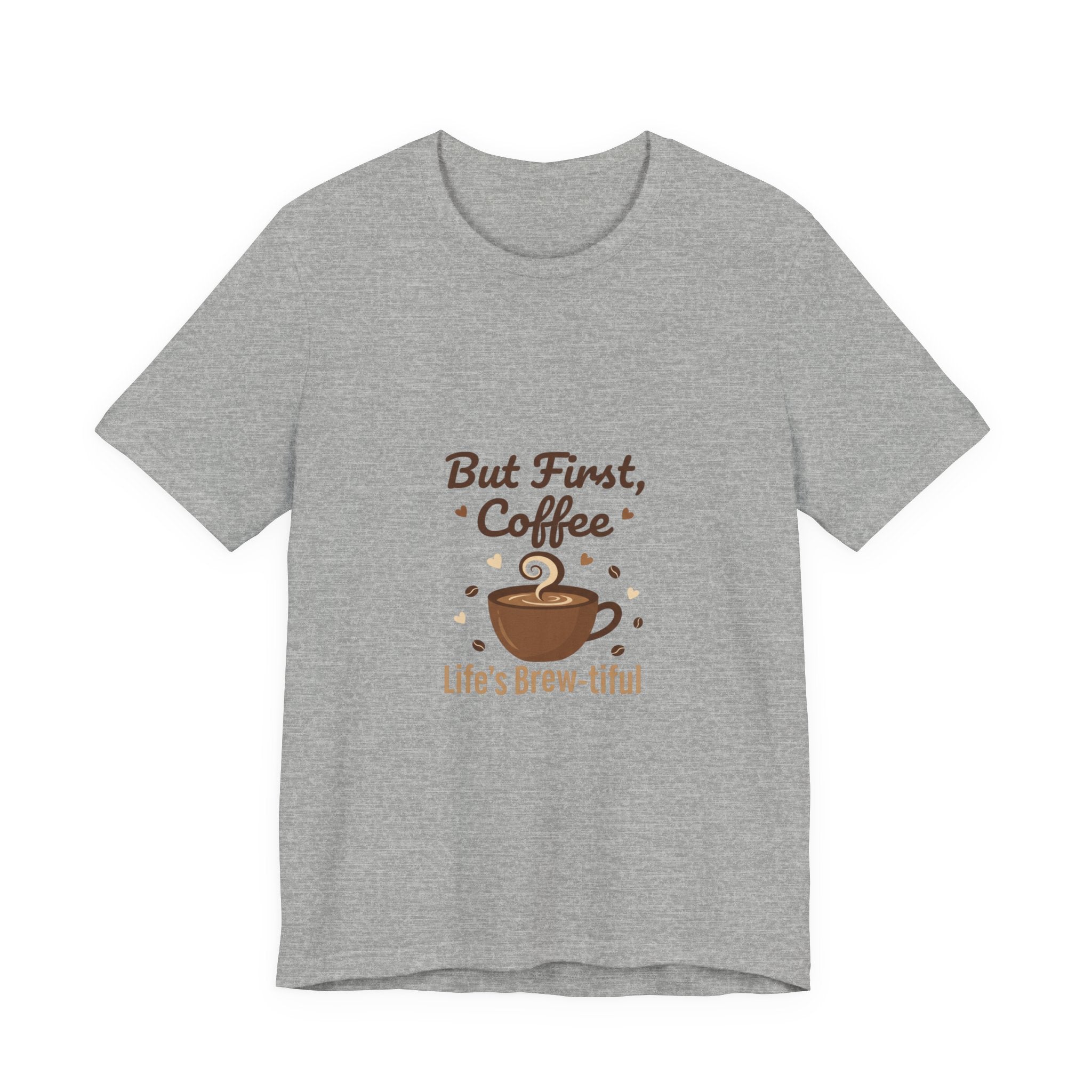 But First Coffee T-Shirt | coffee lover shirt, caffeine design