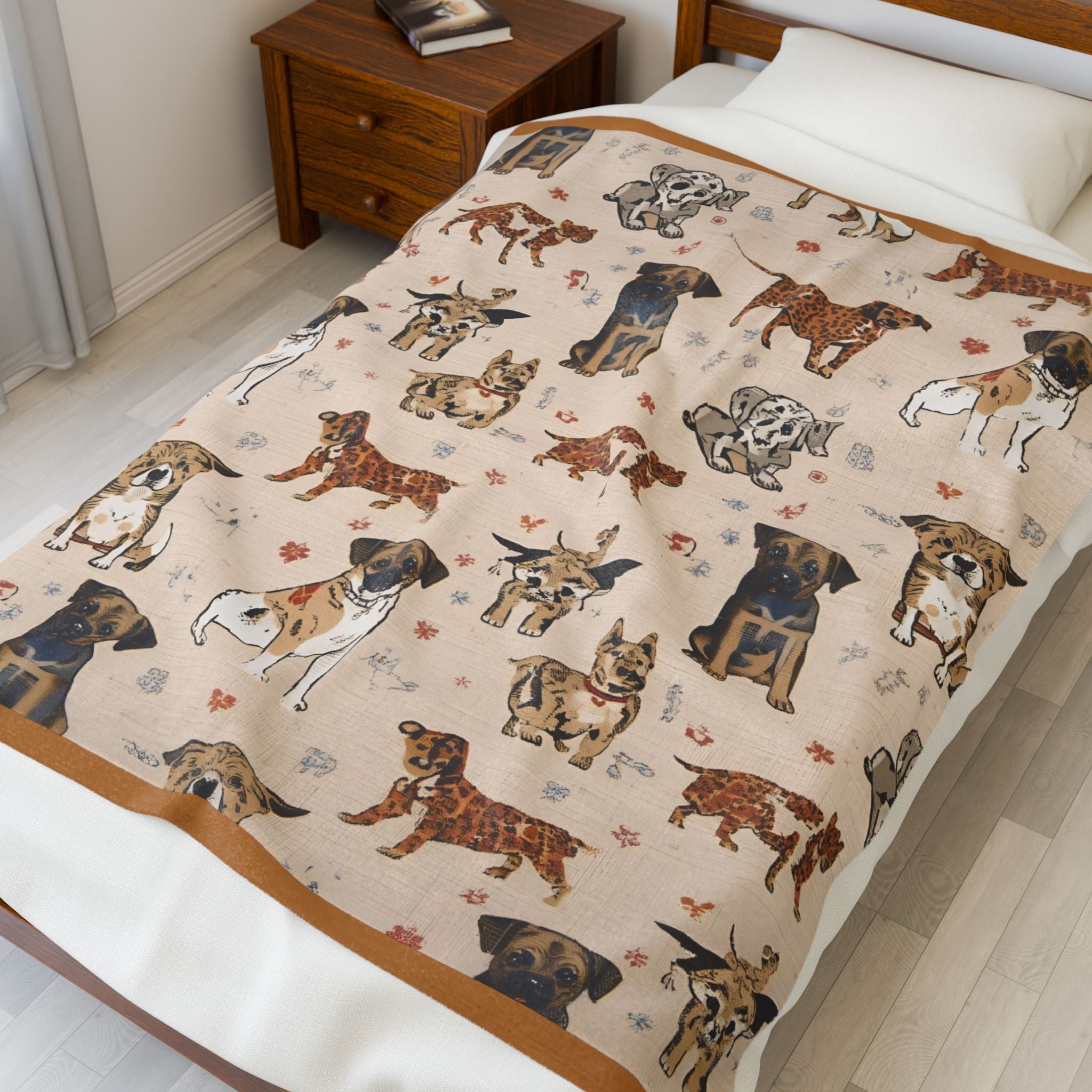 My Pal Velveteen Plush Blanket — Soft Cozy Throw for Kids & Gifts