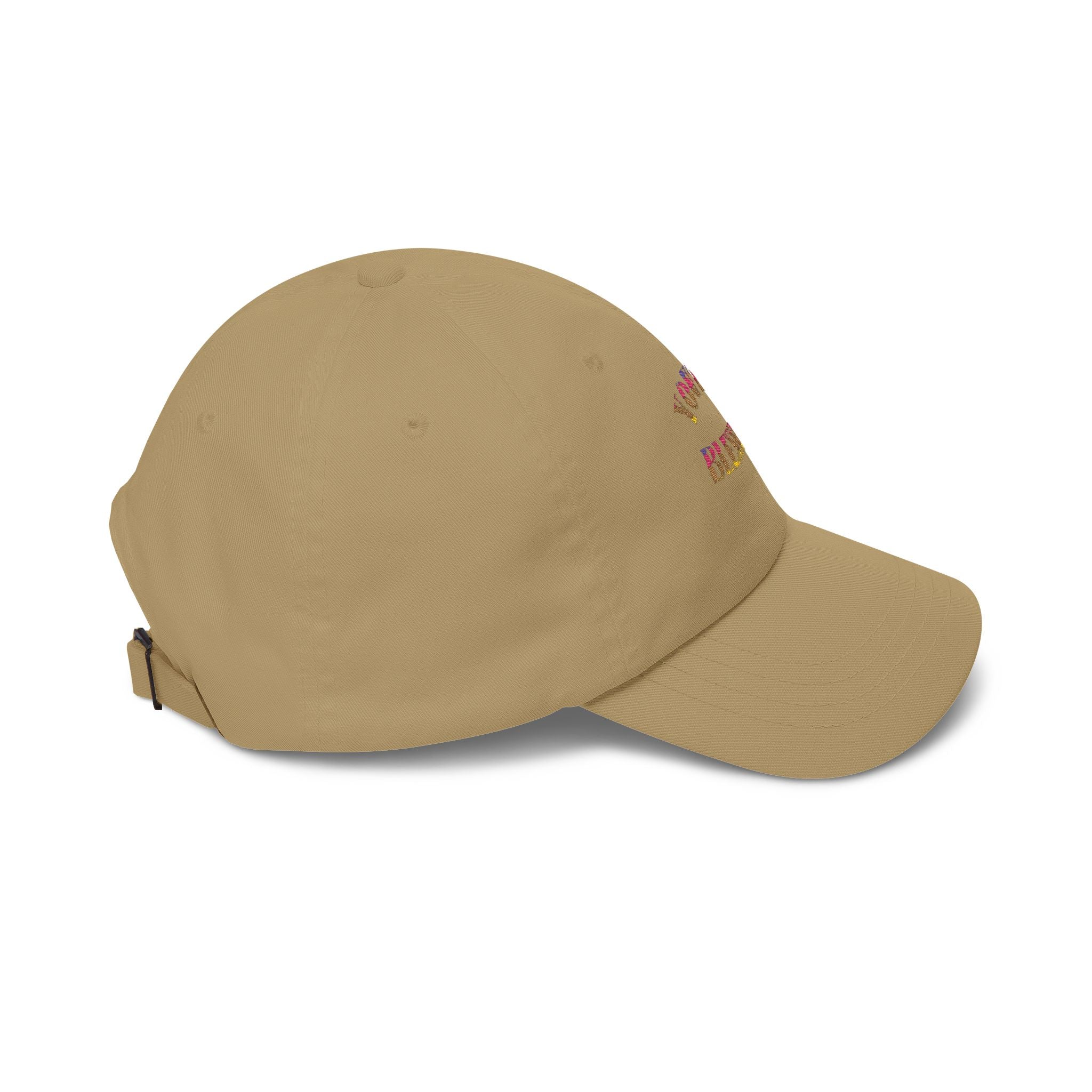 Dad Cap — "You're Blessed!" Embroidered Floral Script Baseball Hat