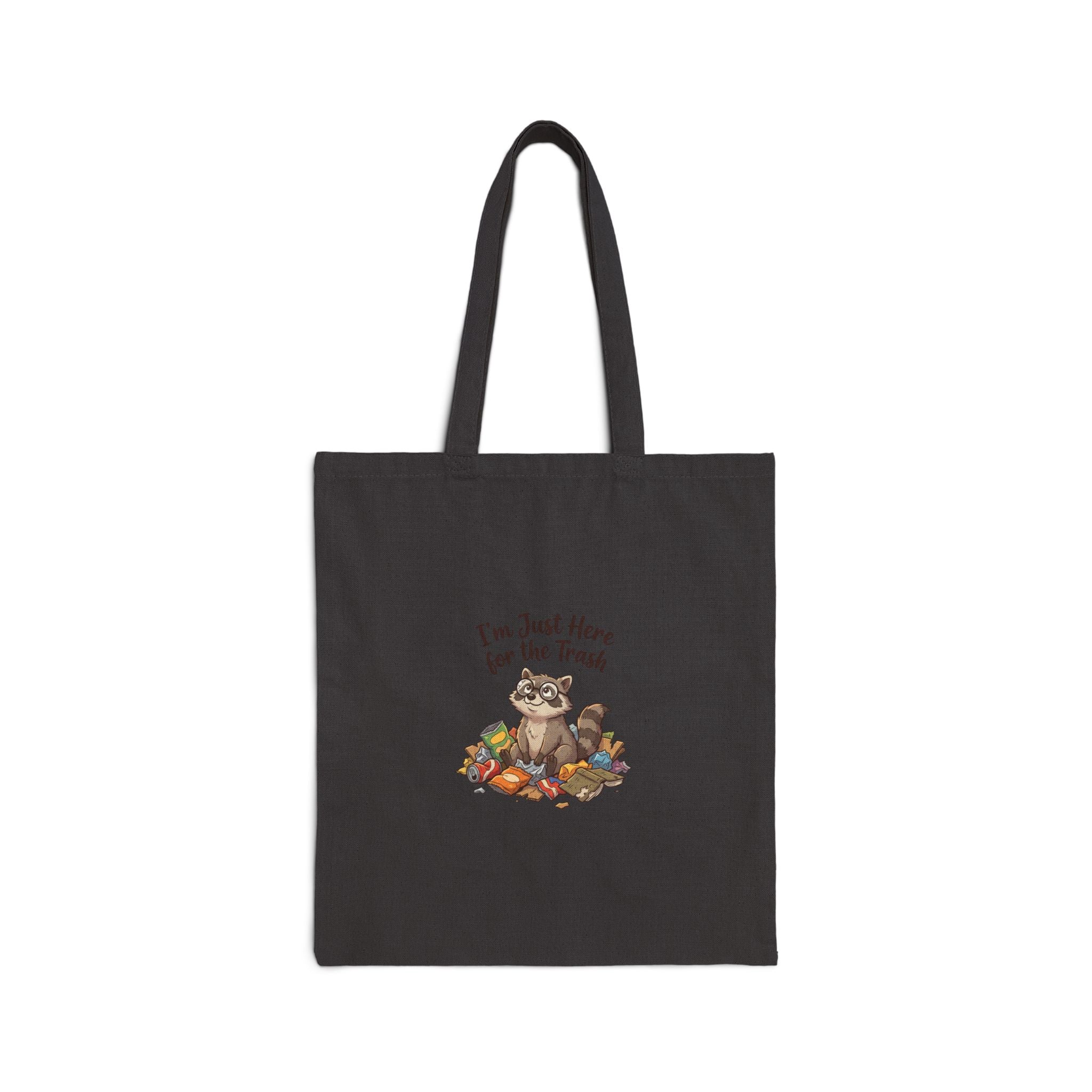 I'm Just Here for the Trash Tote | Raccoon Doodle, Trash Panda Humor