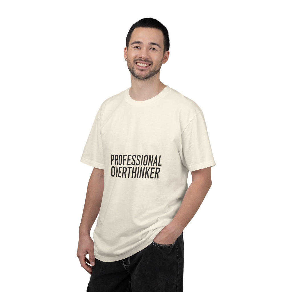 T-Shirt — "Professional Overthinker" Graphic Tee
