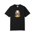 Flaming Devil Skull T-Shirt — Edgy Retro Tattoo Graphic Tee