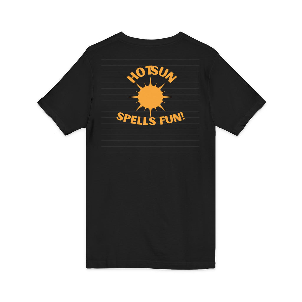 Hotsun Spells Fun! V-Neck Tee