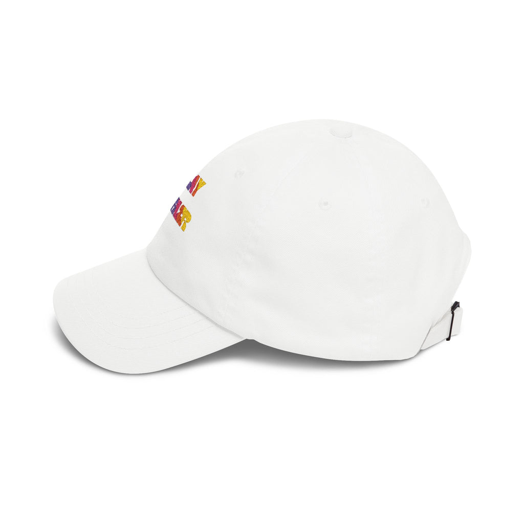 Boys and Girls Ladies and Gents "Play Unfair" Colorful Glitter Text Embroidered Baseball Hat