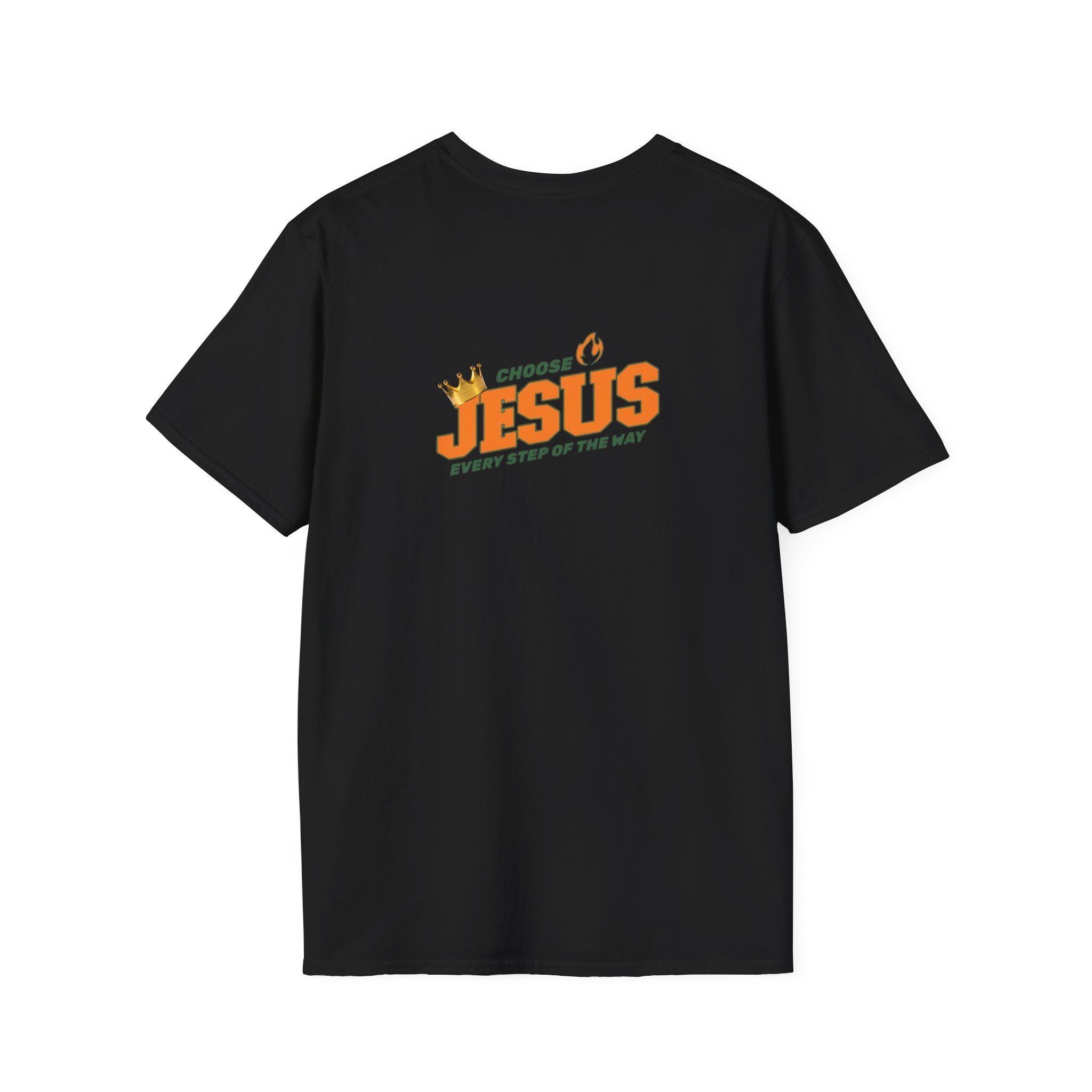 Religious T-Shirt: "Choose Jesus" Inspirational Tee – Every Step of the Way