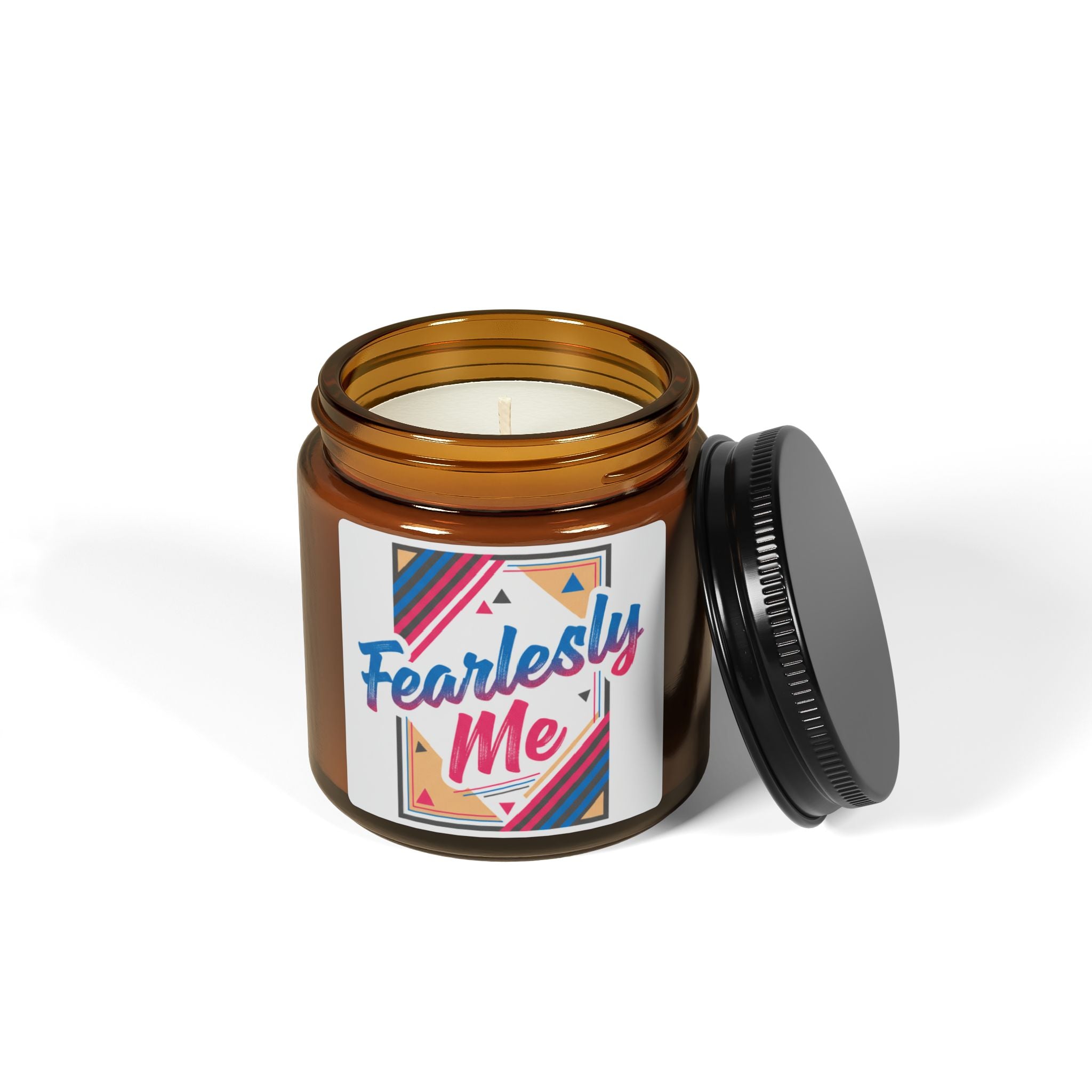 Fearlessly Me Candle | Amber Jar Soy Candle