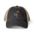Women's Washed Mesh-Back Cap