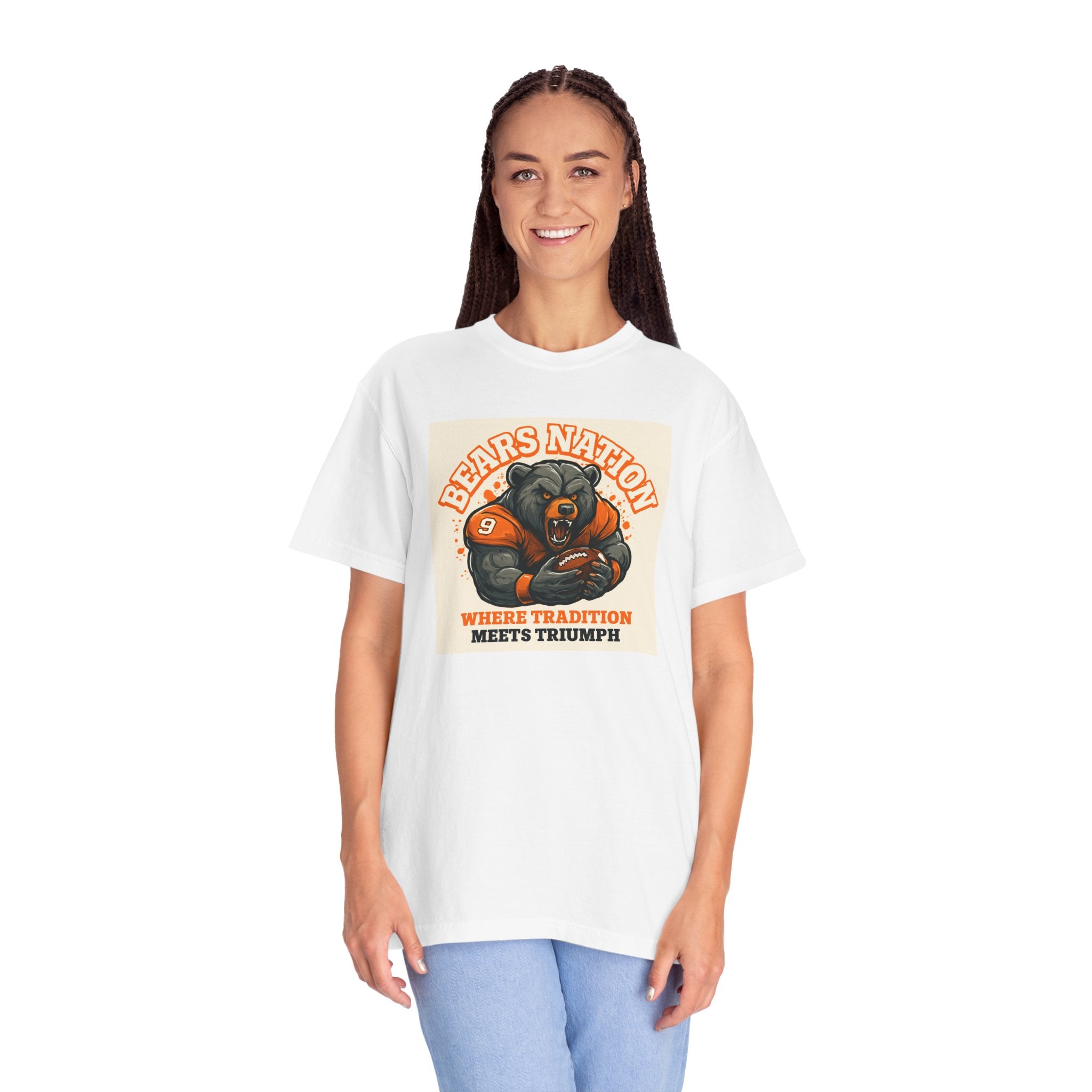 Bears Nation T-Shirt — 'Where Tradition Meets Triumph' Football Tee