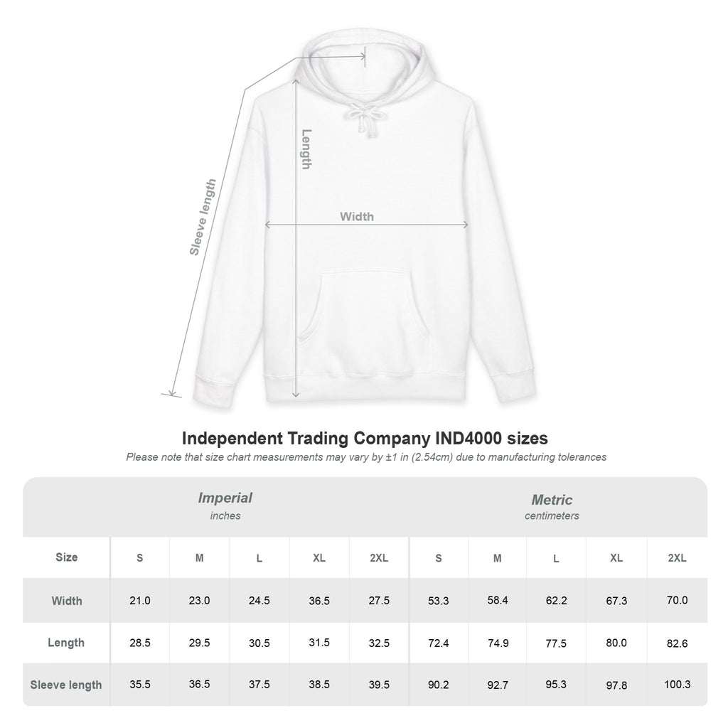 Heart Word Cloud Hoodie — Positive Traits Graphic Pullover