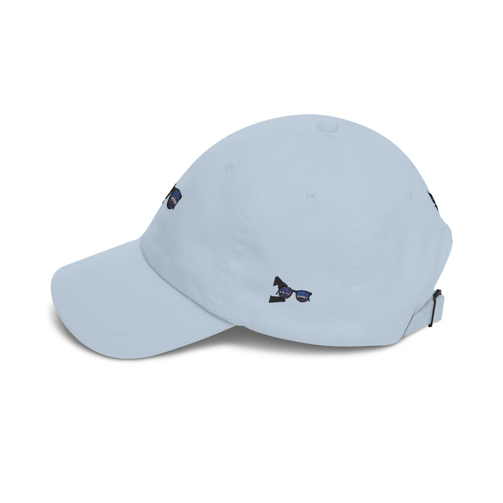 Embroidered Sunglasses Dad Cap — Classic Casual Baseball Hat