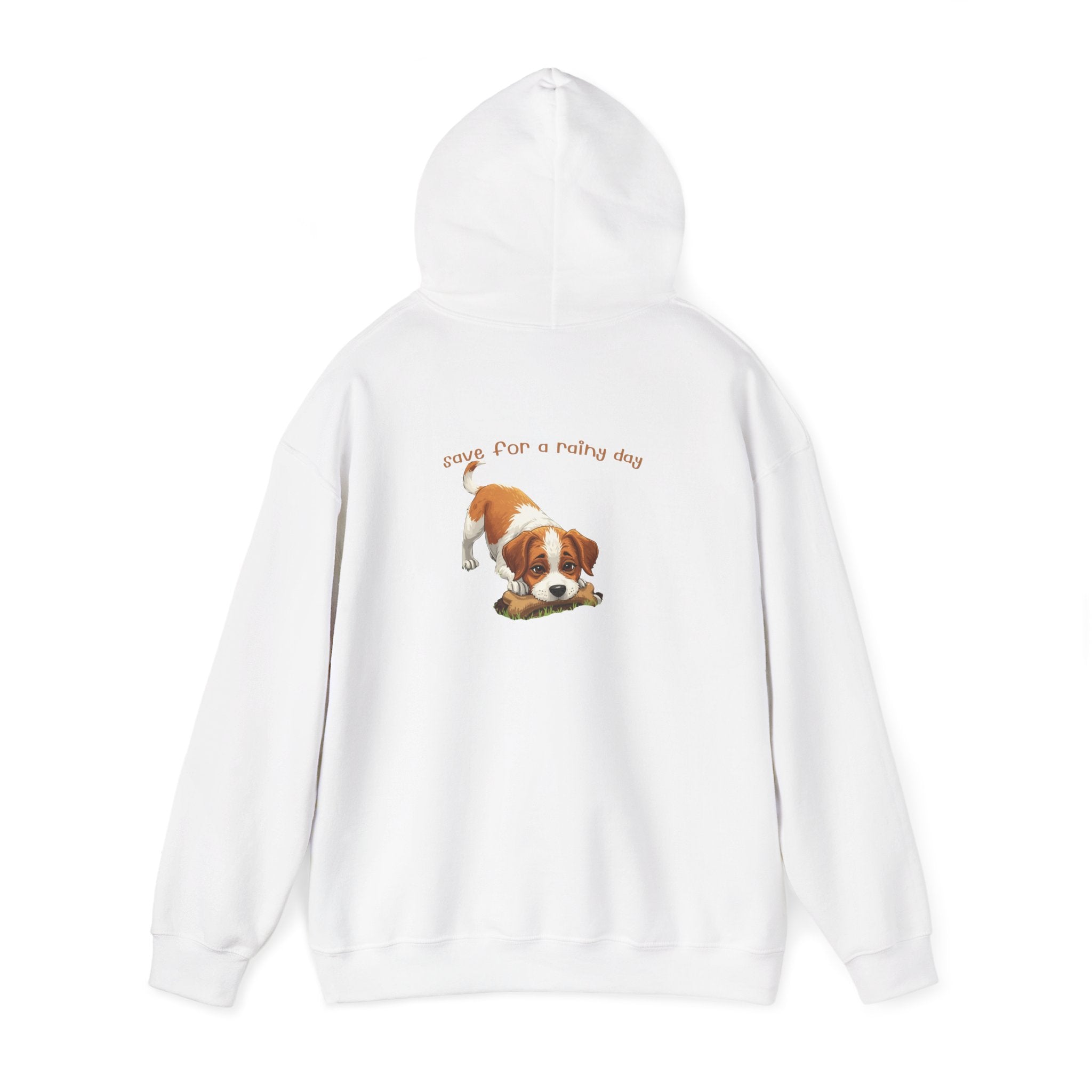 Cute Puppy Hoodie – "Down For A Netflix Day" Cozy Dog Sweatshirt