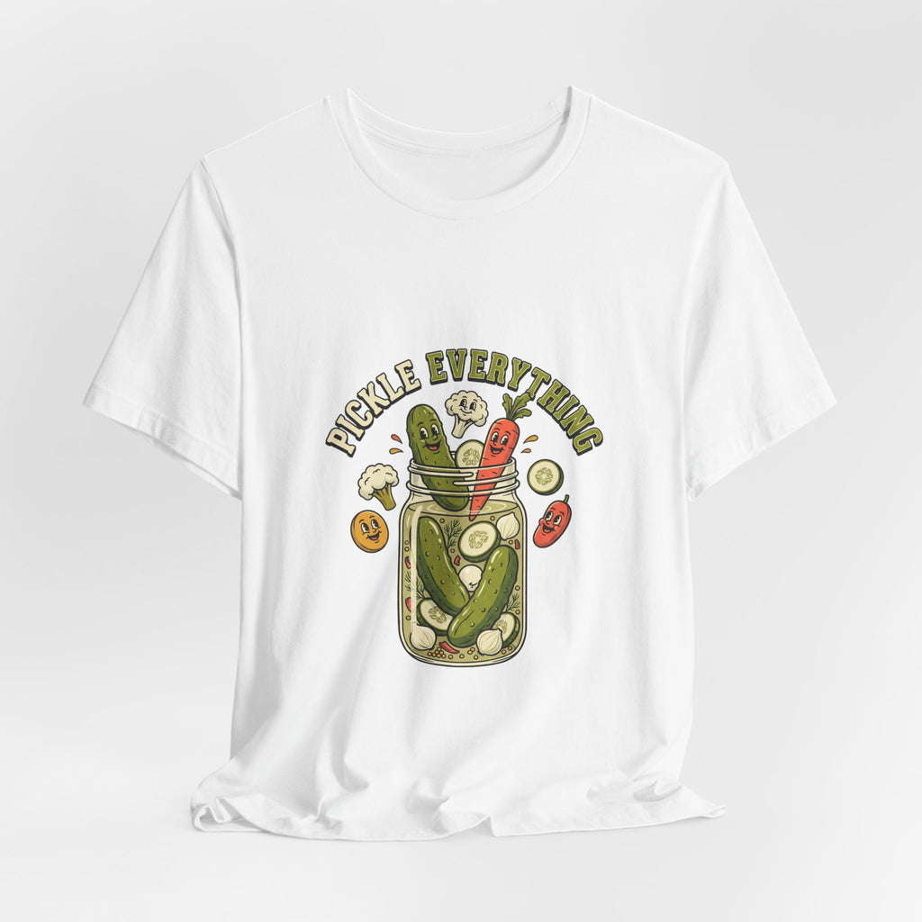 Pickle Everything Jar Tee | pickle shirt, brine design