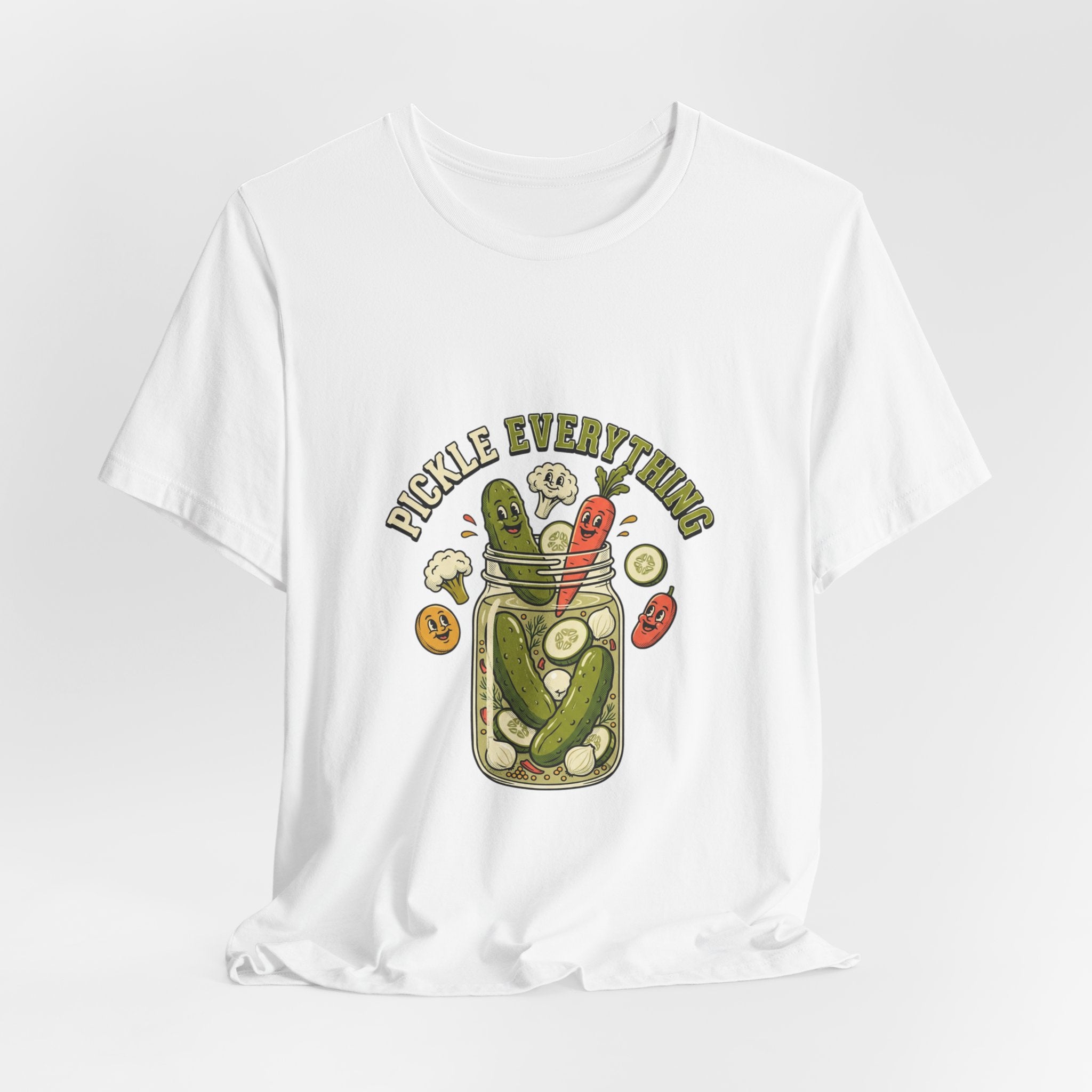 Pickle Everything Jar Tee | pickle shirt, brine design