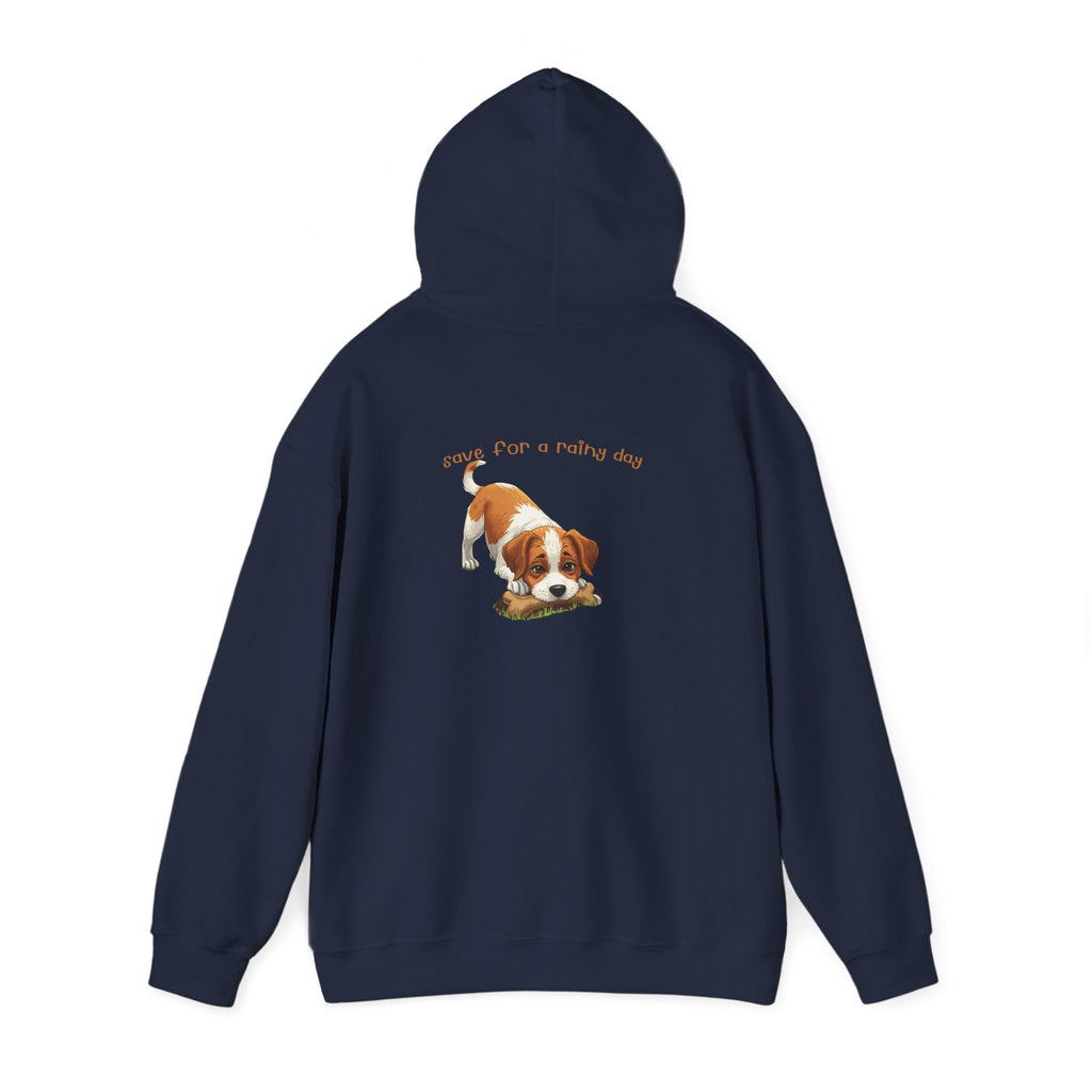 Cute Puppy Hoodie – "Down For A Netflix Day" Cozy Dog Sweatshirt