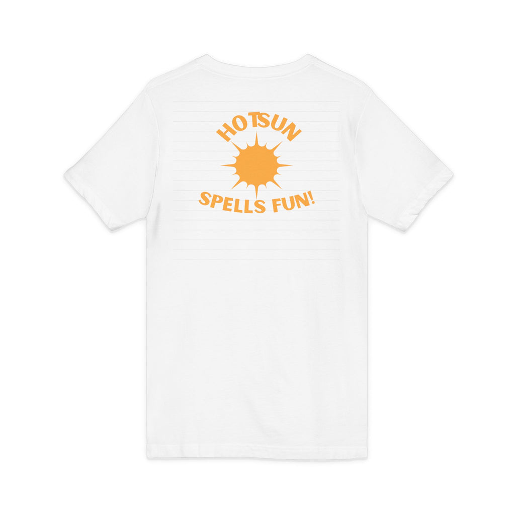 Hotsun Spells Fun! V-Neck Tee