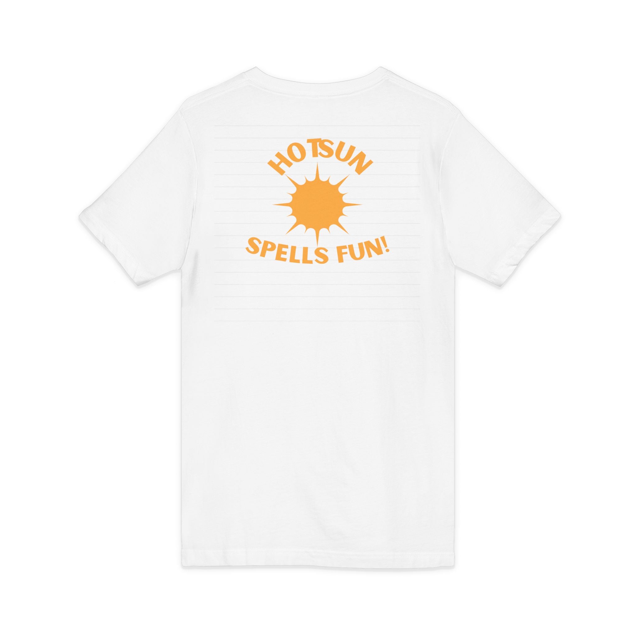 Hotsun Spells Fun! V-Neck Tee