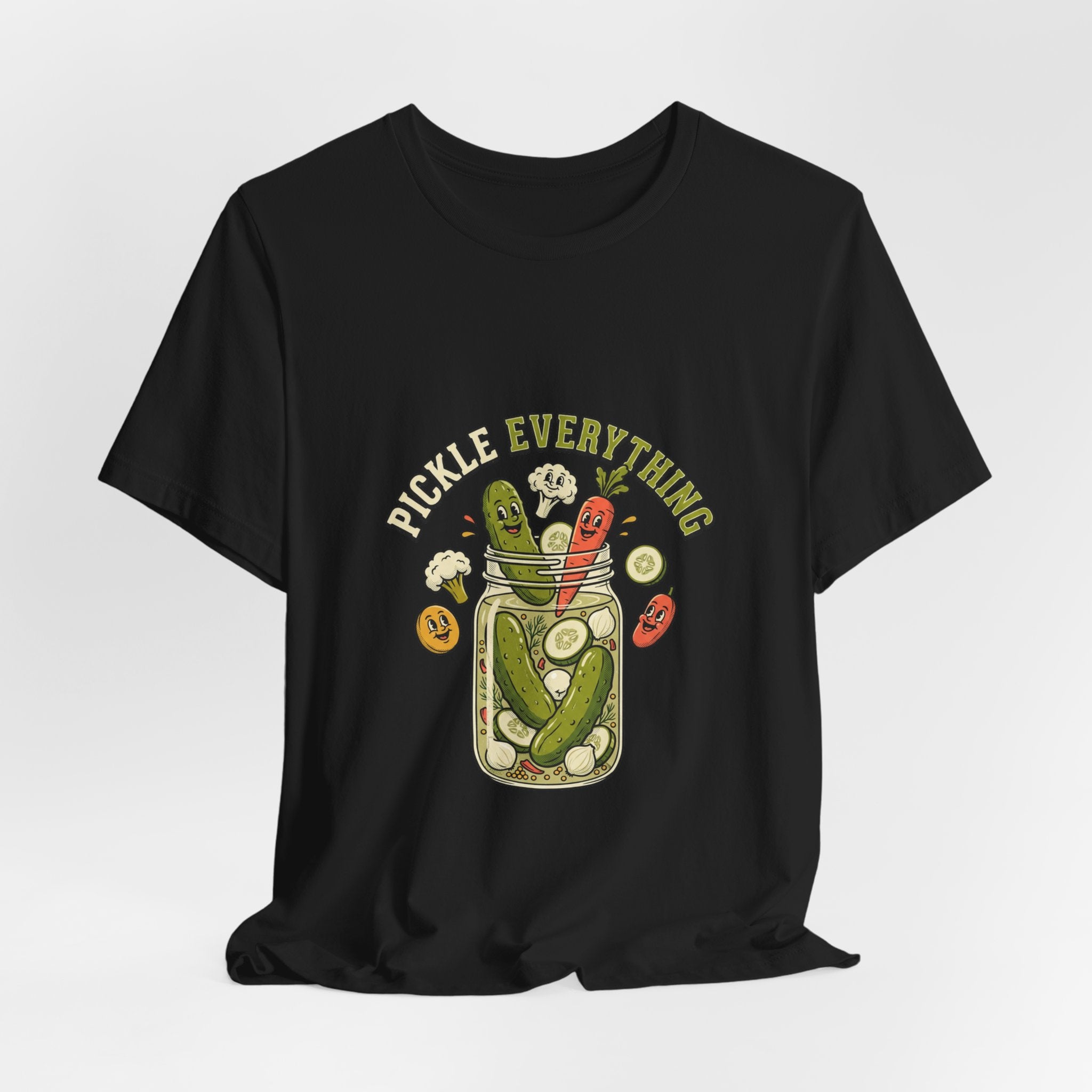 Pickle Everything Jar Tee | pickle shirt, brine design