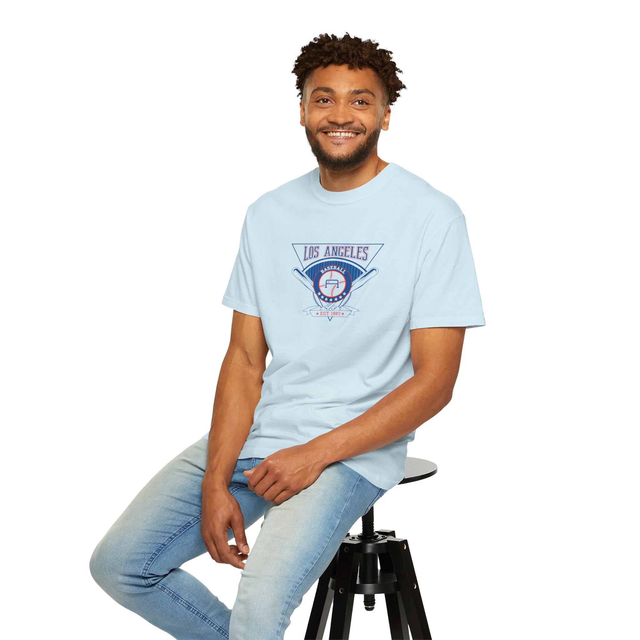 Los Angeles Baseball Vintage Logo T-Shirt